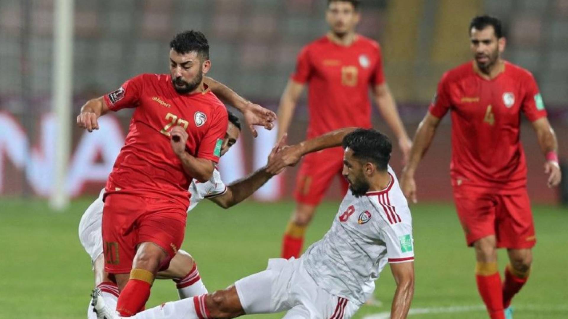 تعادل الإمارات وسوريا في التصفيات المؤهلة لمنوديال 2022
