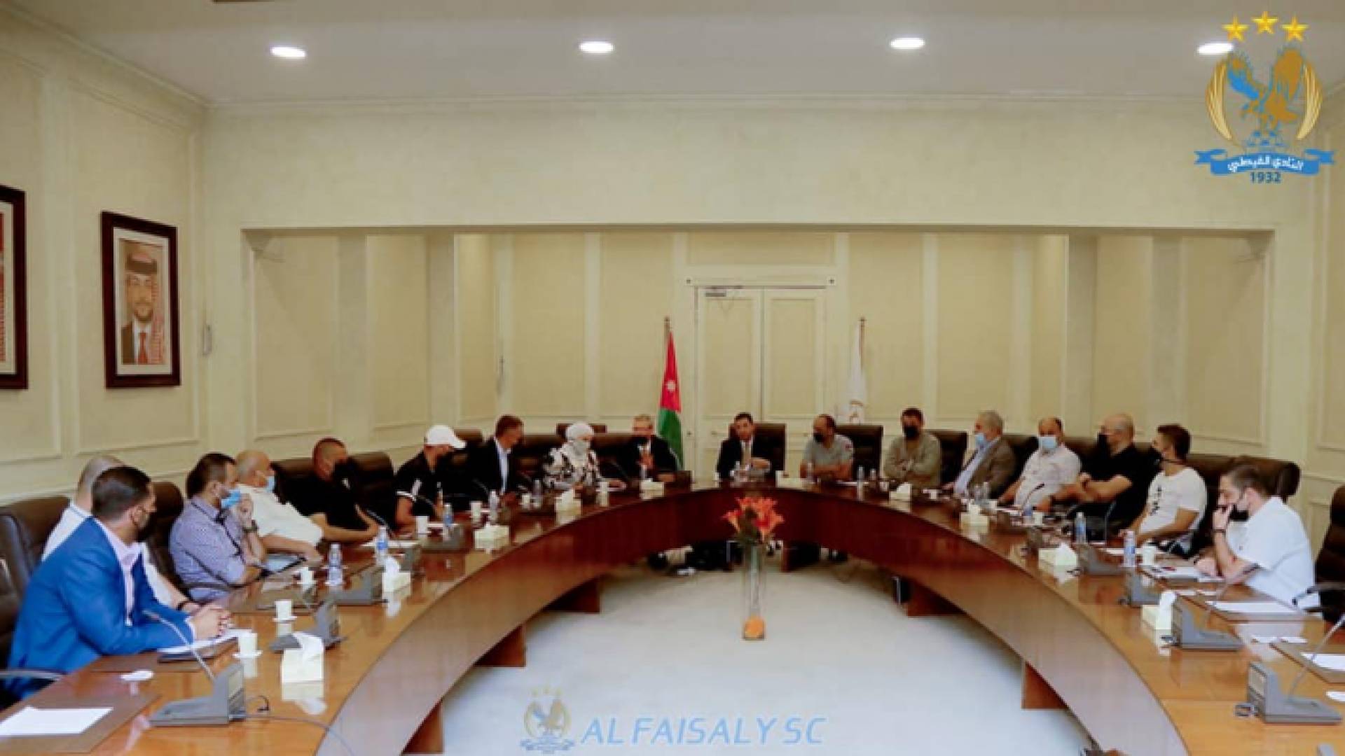 اجتماع للجنة المؤقتة في النادي الفيصلي