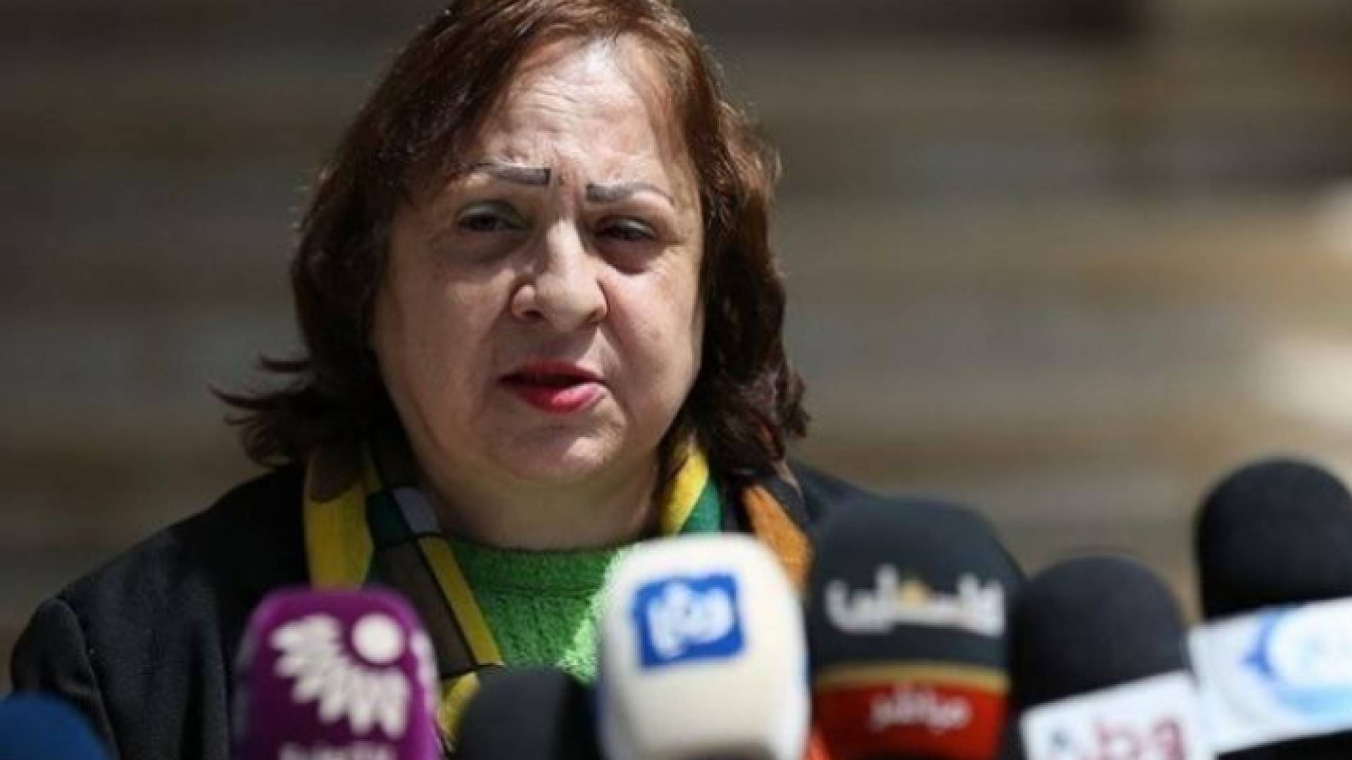 وزيرة الصحة الفلسطينية مي الكيلة