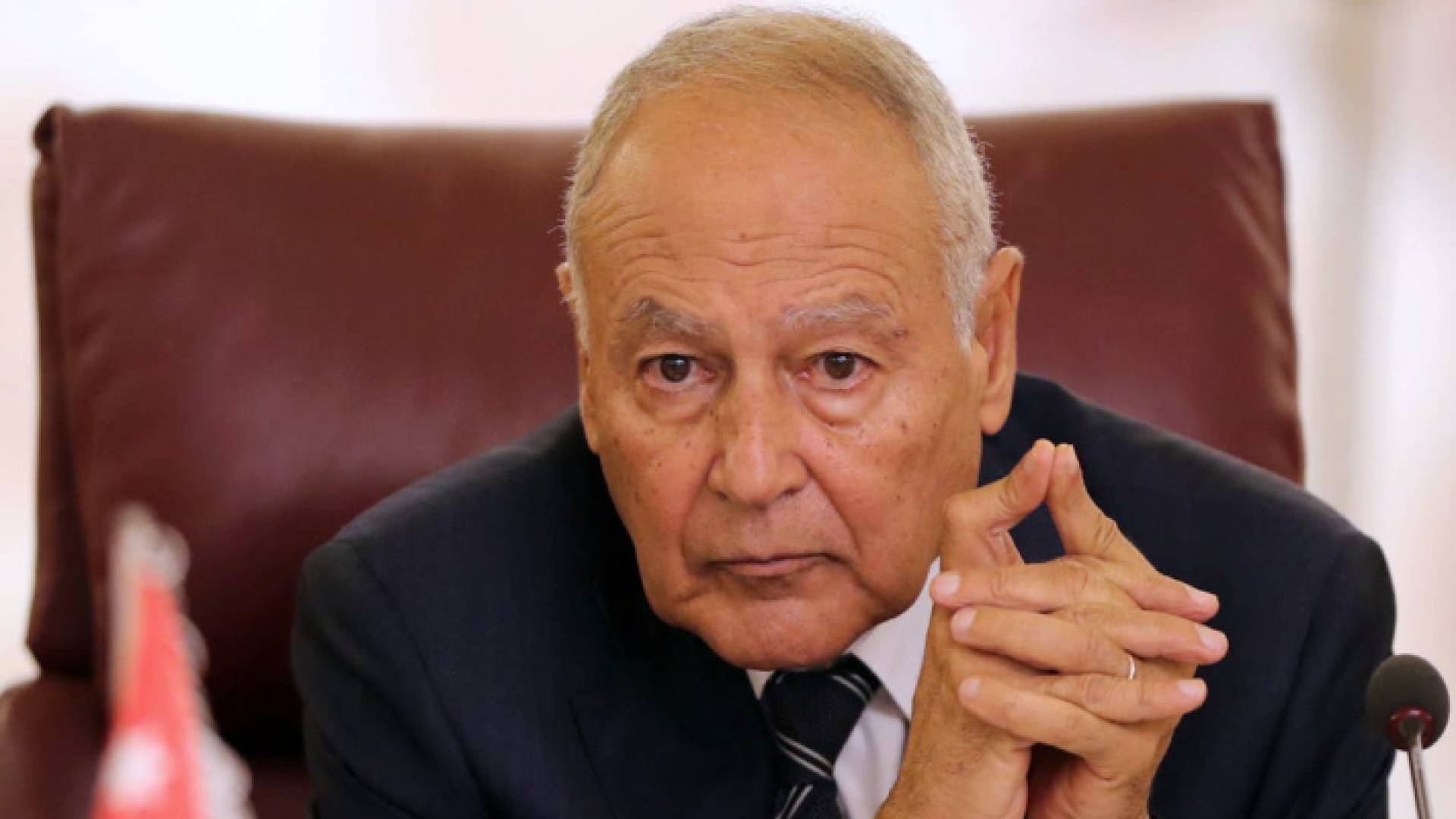 الأمين العام لجامعة الدول العربية أحمد أبو الغيط