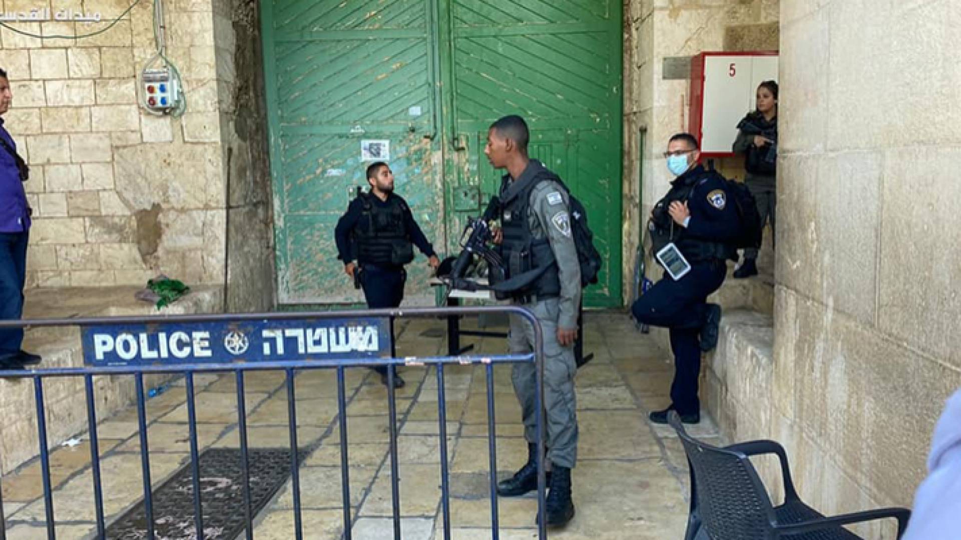 من مكان تنفيذ عملية الطعن