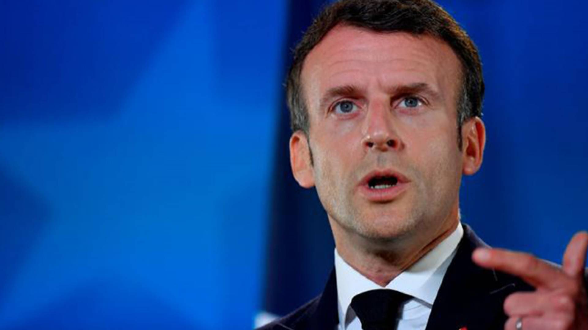 الرئيس الفرنسي إيمانويل ماكرون