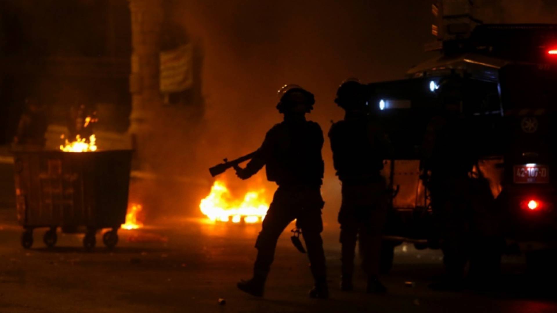 مواجهات بين الفلسطينيين وقوات الاحتلال - ارشيفية