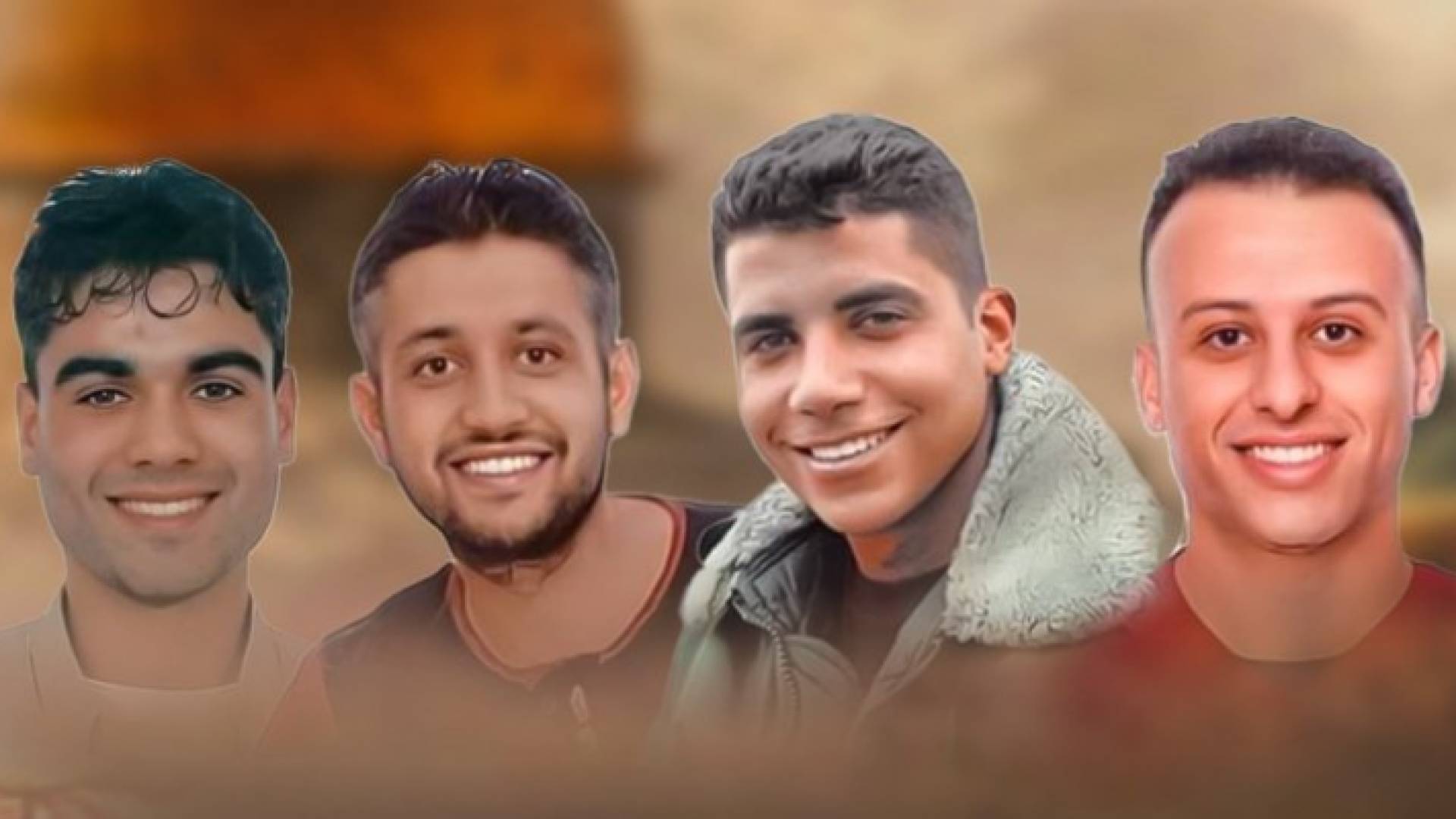 الأسرى الأربعة المعاد اعتقالهم