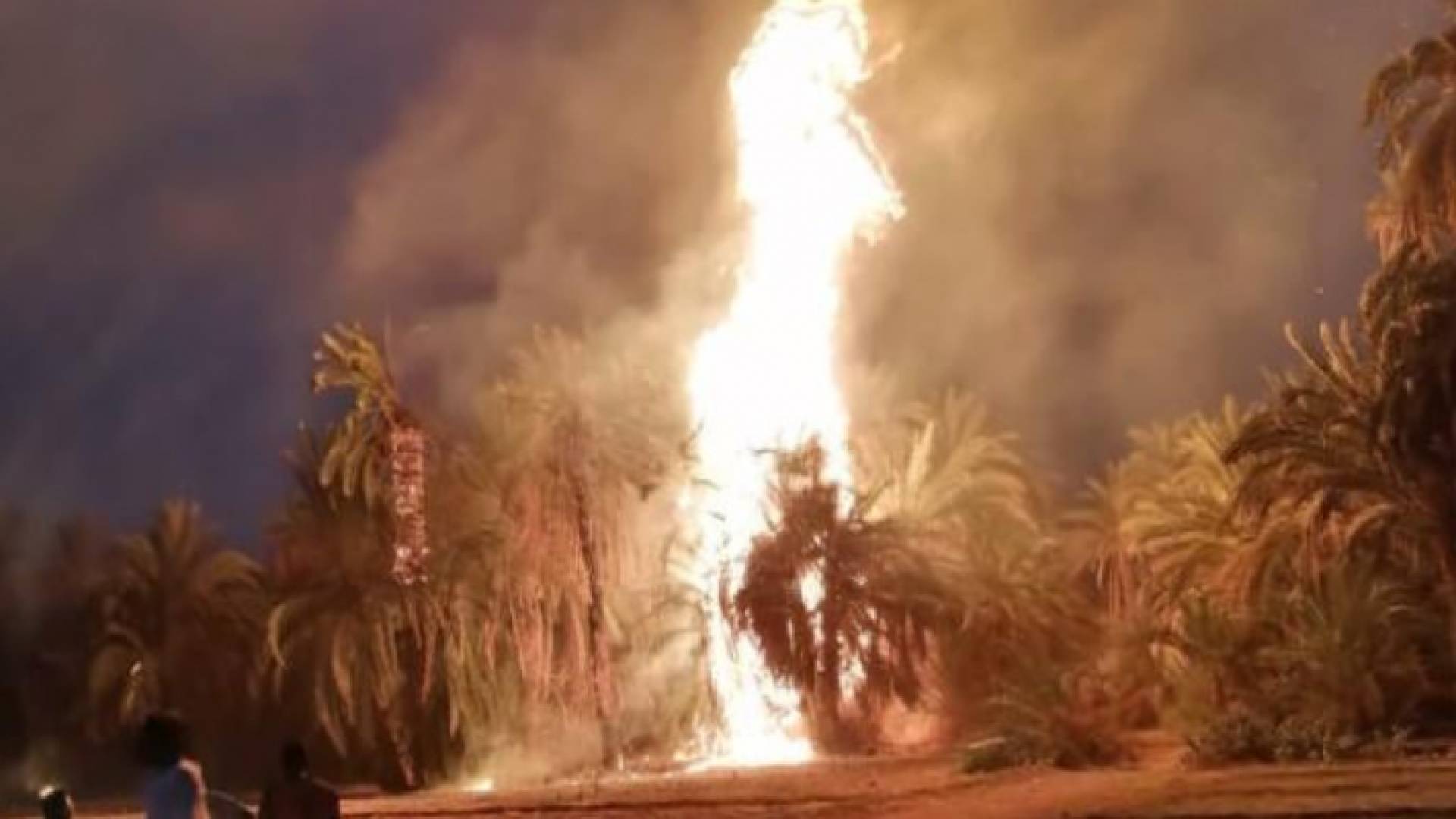 حرائق السودان