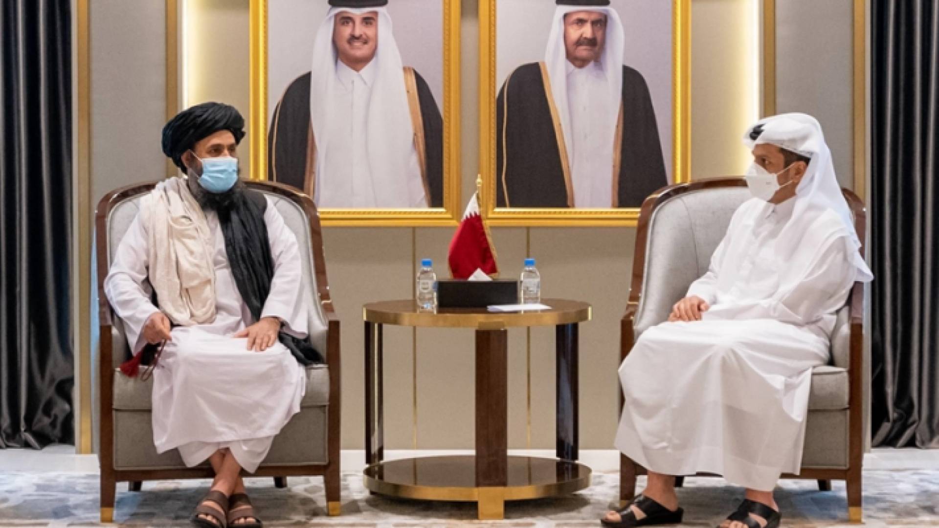 وزير خارجية قطر في أفغانستان