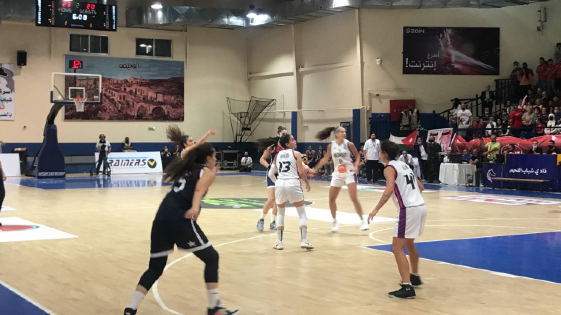 جانب من المباراة