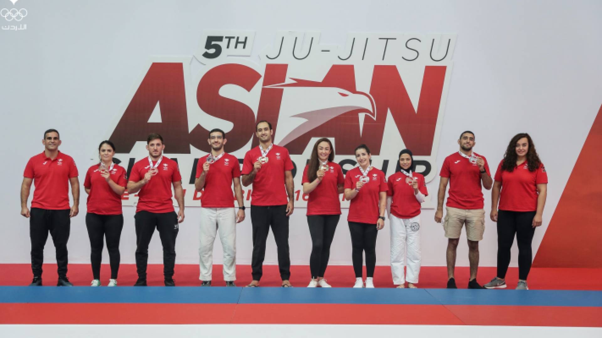 3 ميداليات جديدة للأردن في بطولة آسيا للجوجيتسو