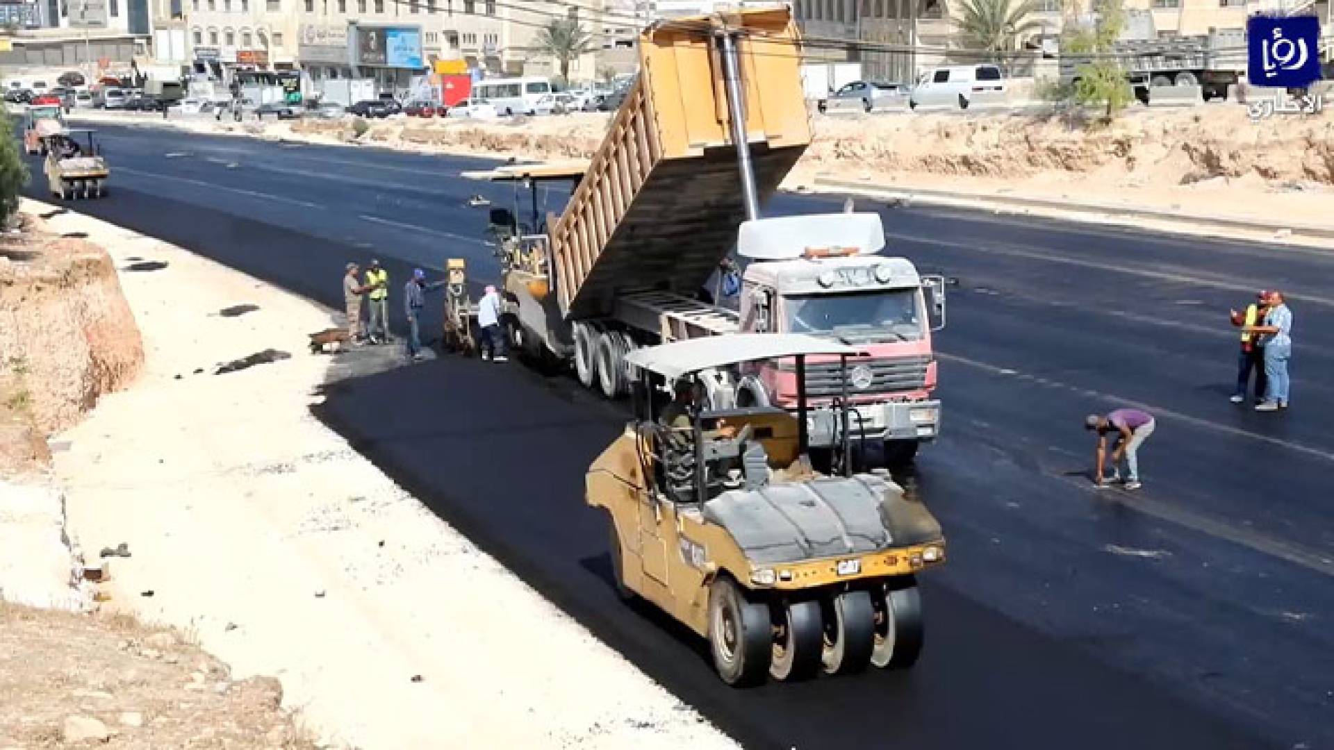 مشروع الباص سريع التردد بين الزرقاء و عمان