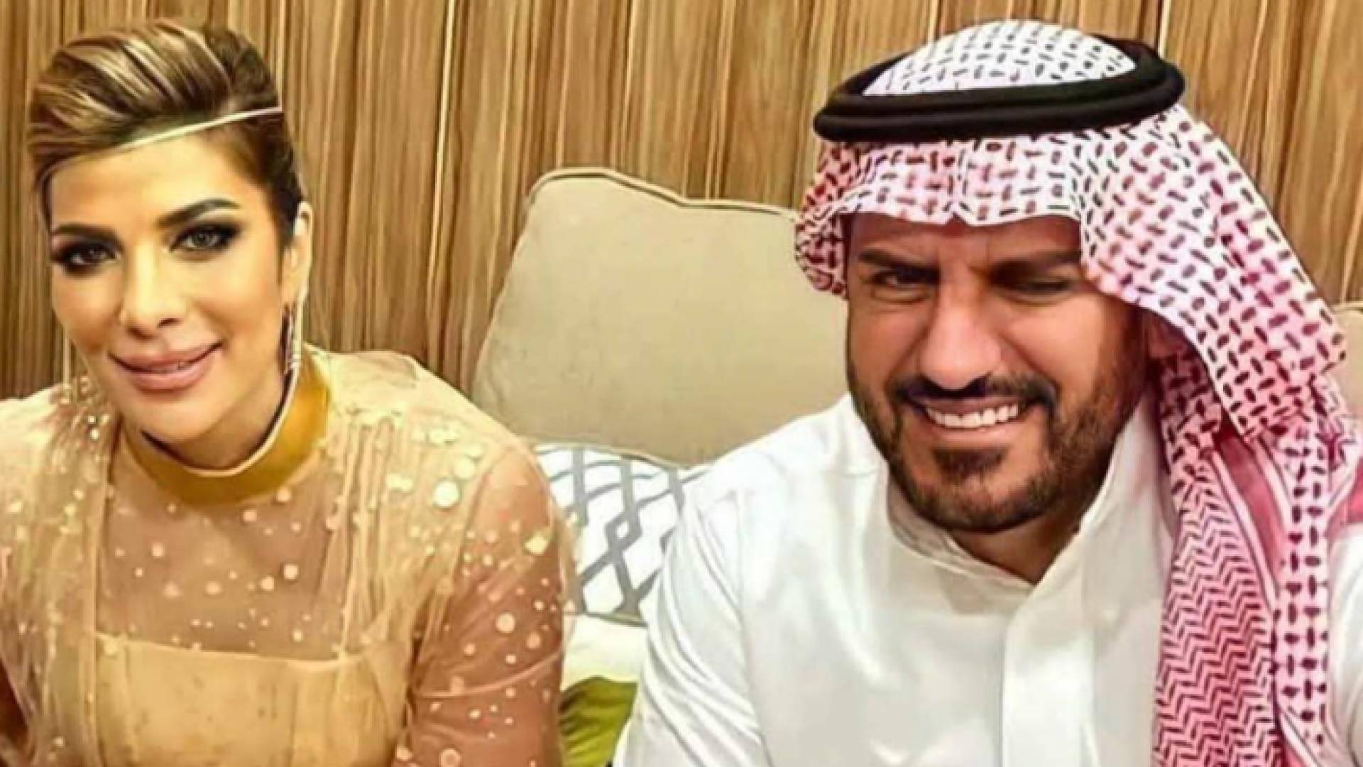 فائق حسن وزوجته أصالة