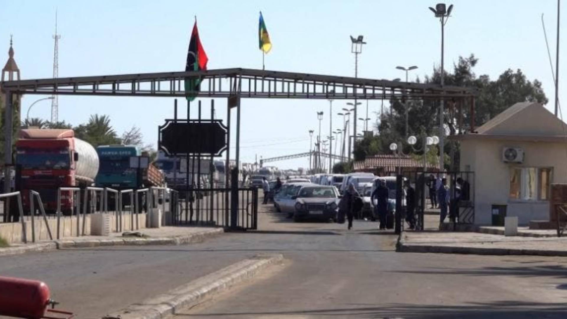 الحدود التونسية الليبية