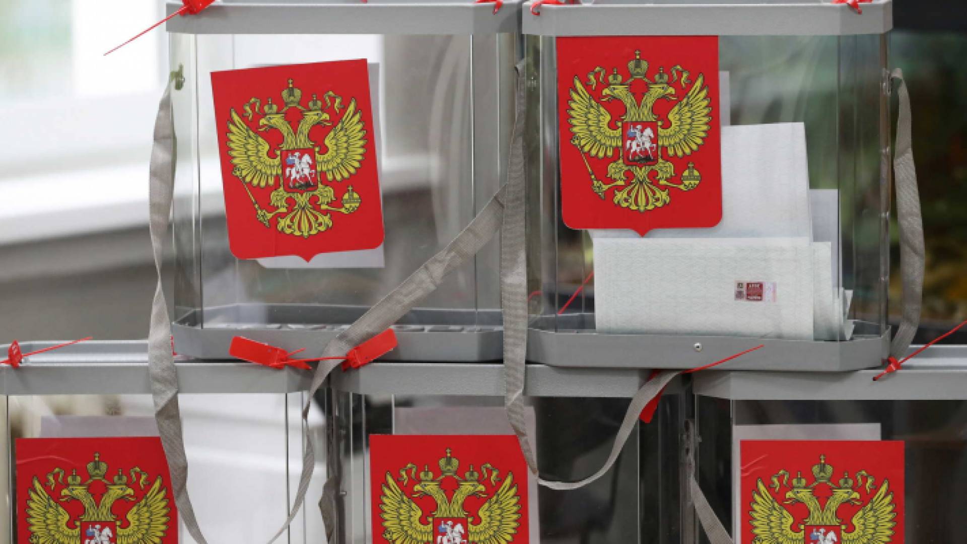 صناديق اقتراع الانتخابات الروسية
