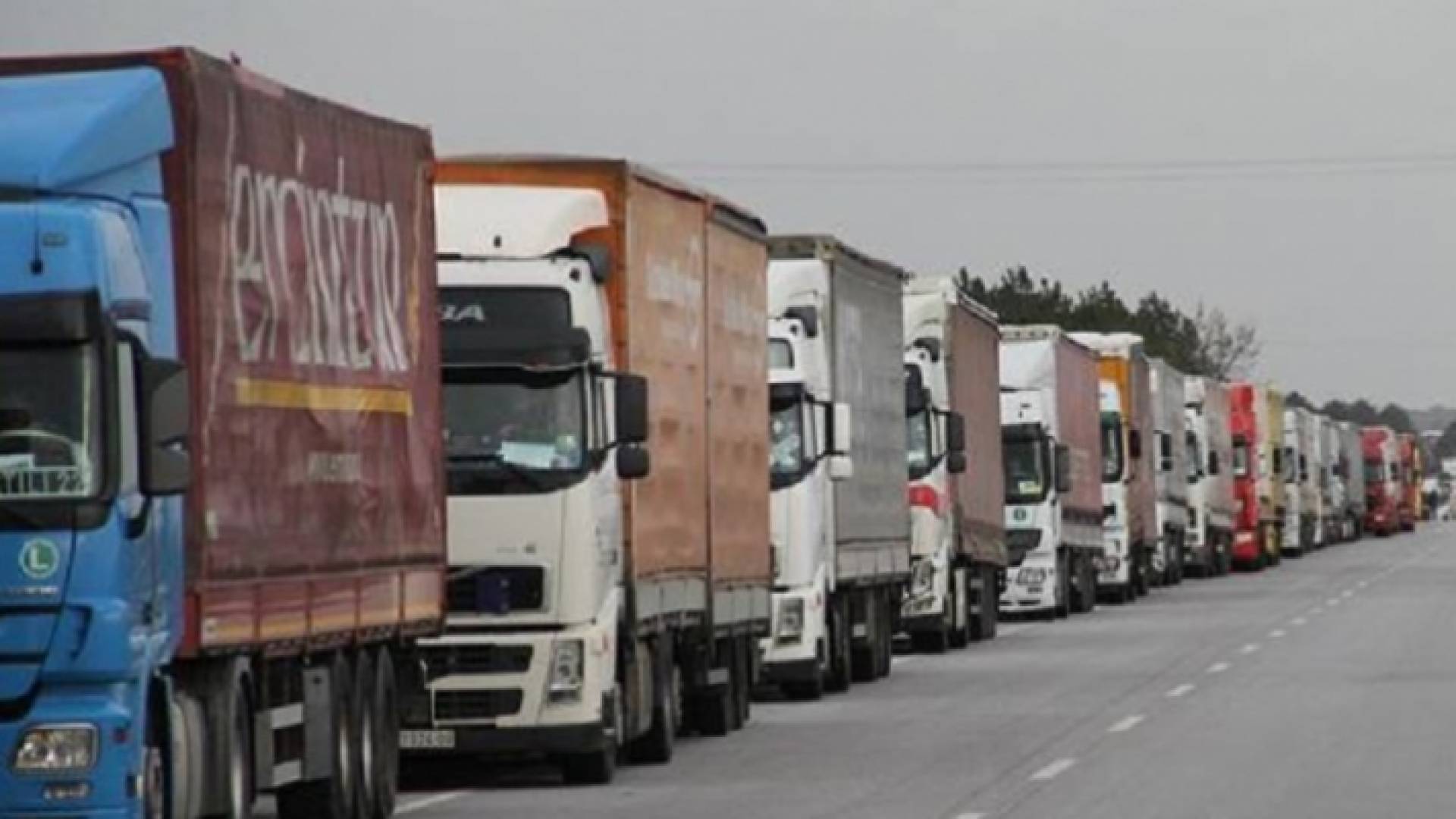 شاحنات أردنية - أرشيفية