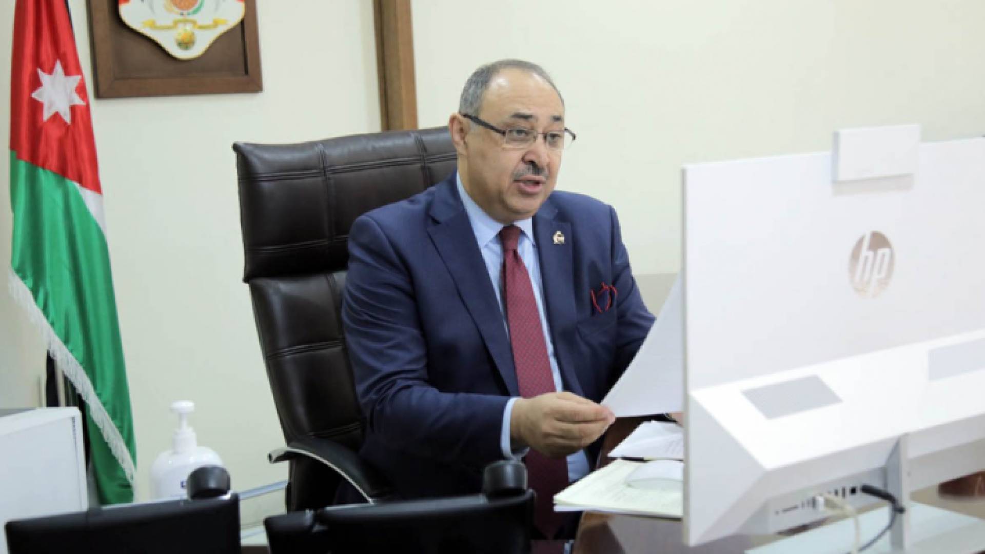 وزير الدولة لشؤون الإعلام الناطق الرسمي باسم الحكومة المهندس صخر دودين