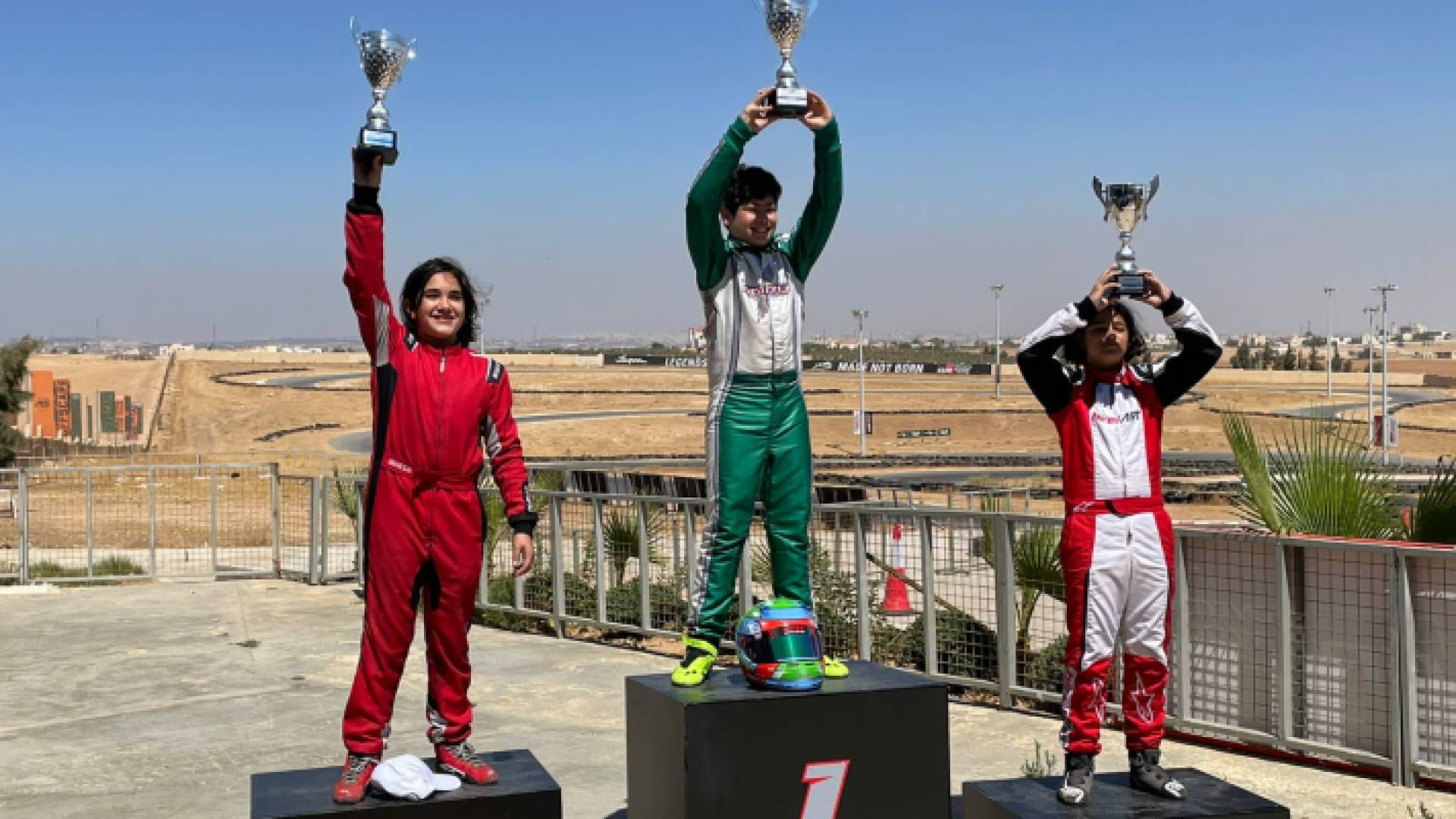 النجار والفايز يظفران بلقبي الكبار والصغار في سباق الكارتينغ الثاني