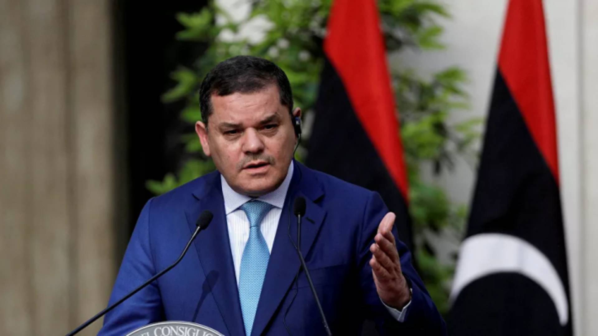 رئيس الحكومة الليبية عبد الحميد الدبيبة - أرشيفية