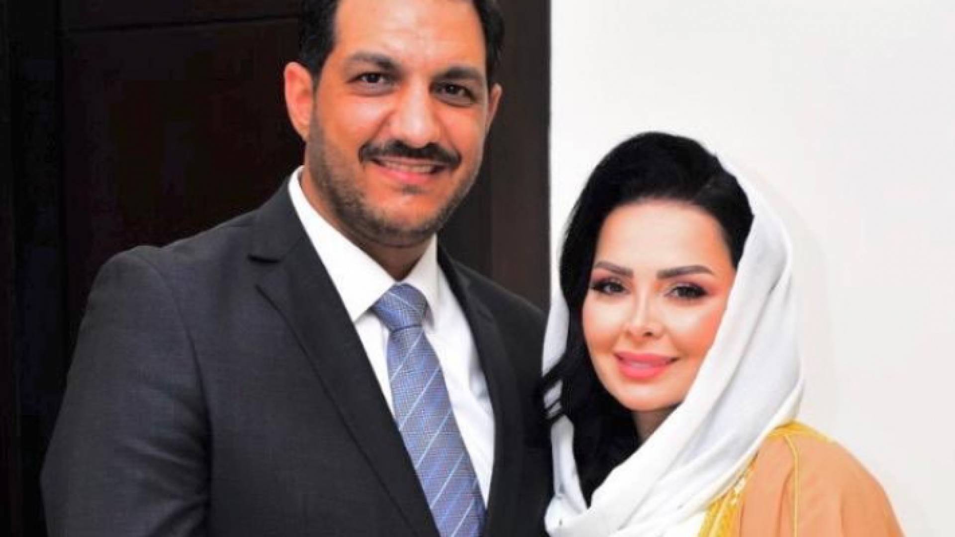 ديانا كرزون وزوجها معاذ العمري