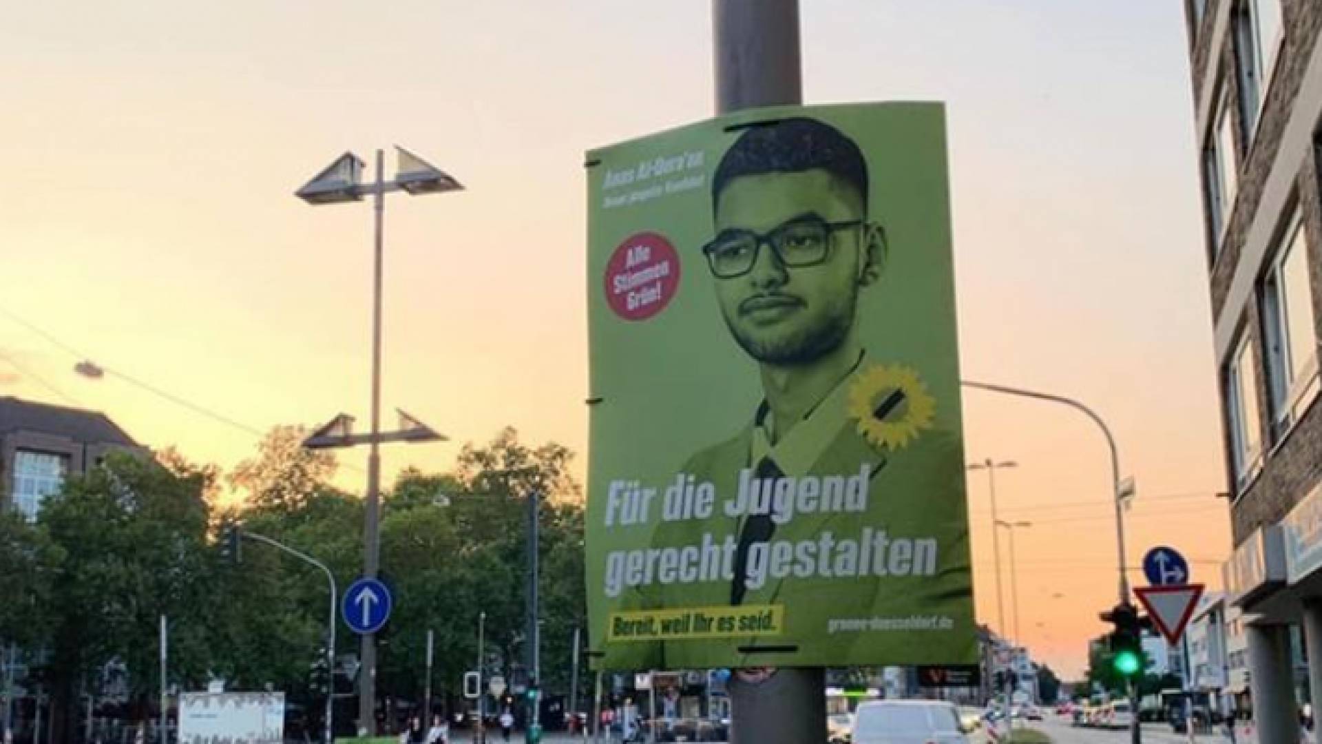 المرشح في انتخابات البرلمان الألماني، أنس القرعان