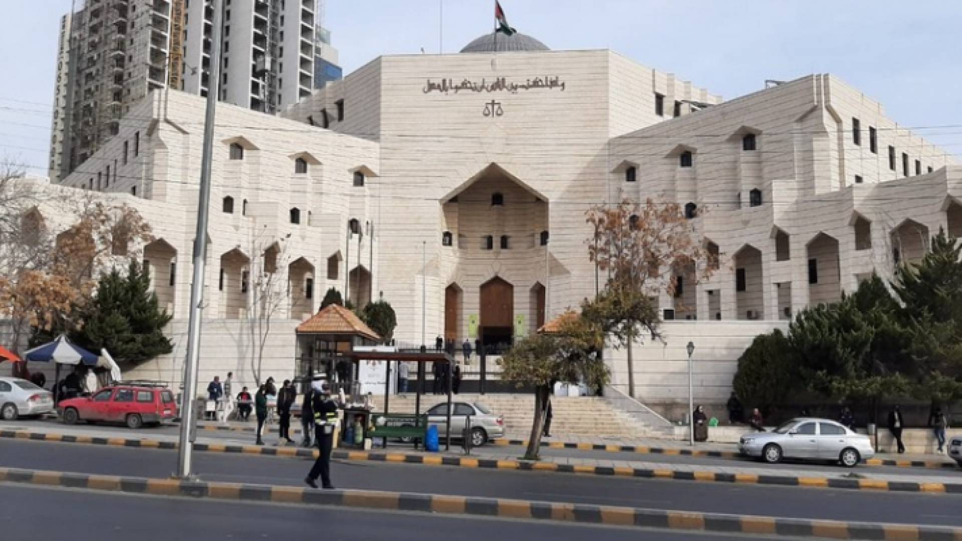 مبنى قصر العدل في العاصمة عمان