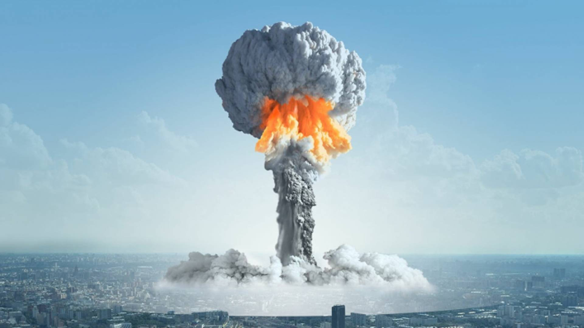 انفجار نووي - تعبيرية