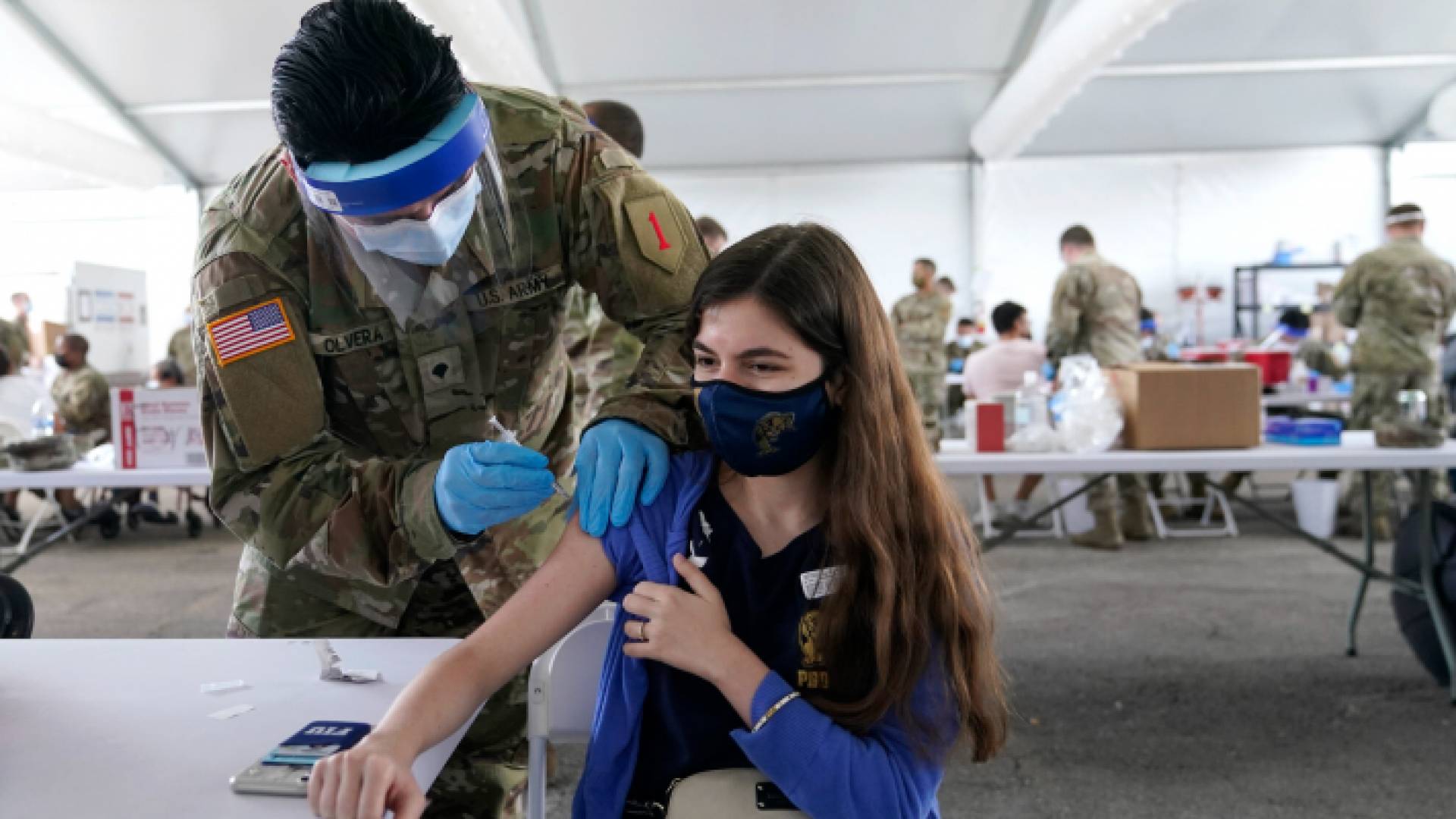 تلقيح مواطنة أمريكية