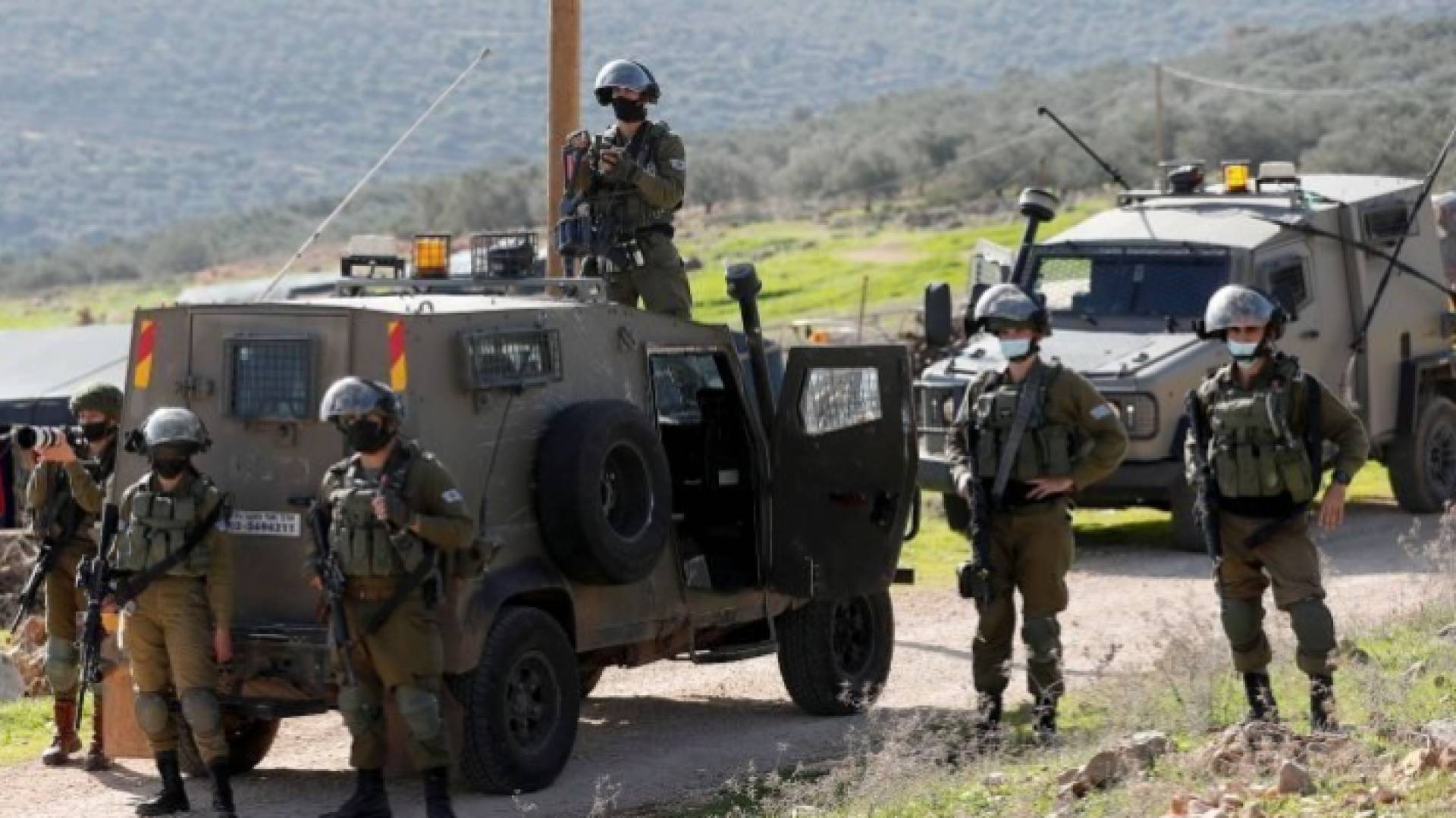 عناصر من جيش الاحتلال الاسرائيلي