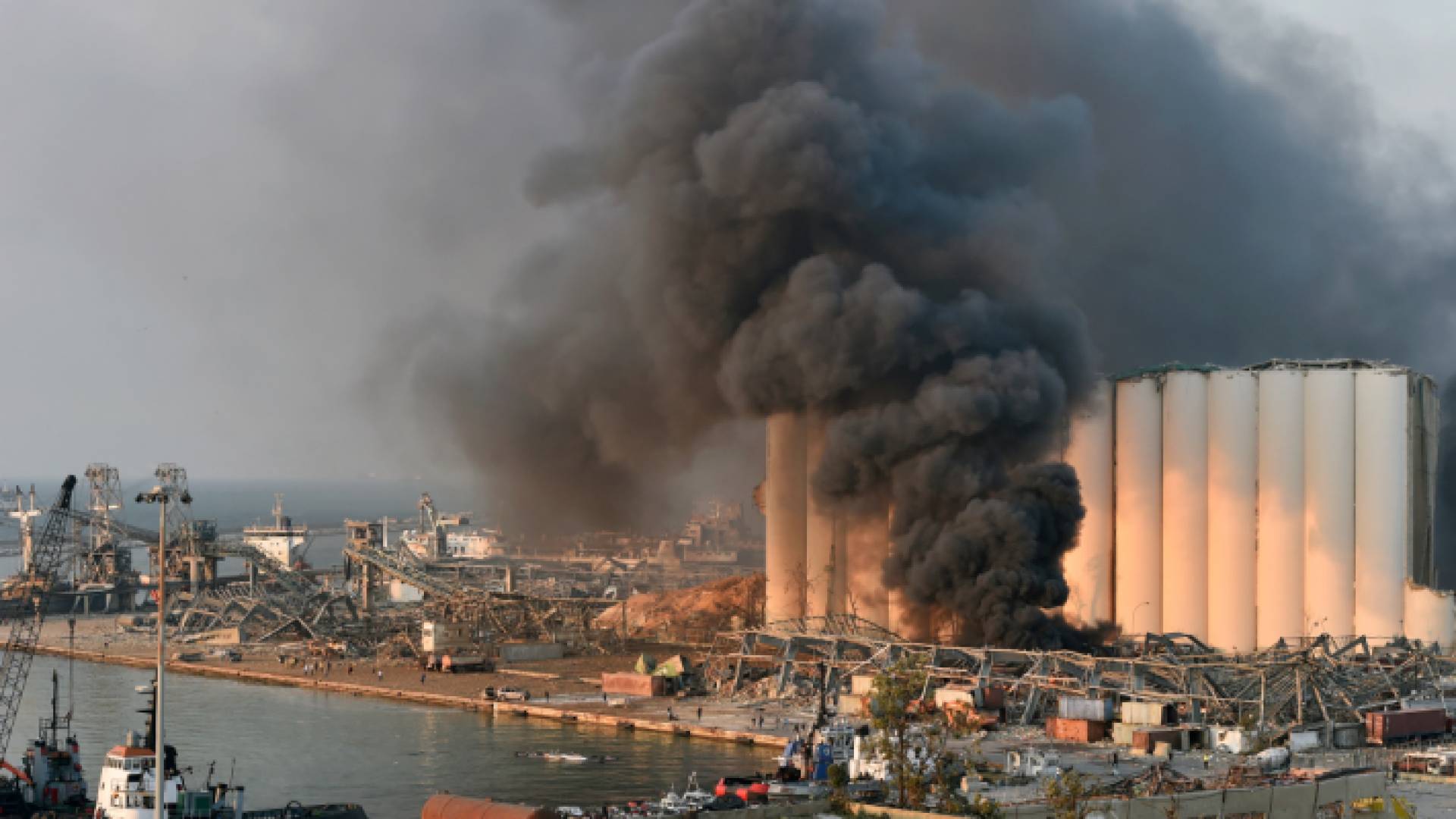 من انفجار مرفأ بيروت