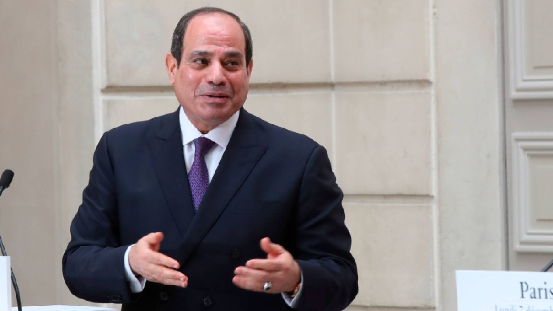 الرئيس المصري عبدالفتاح السيسي