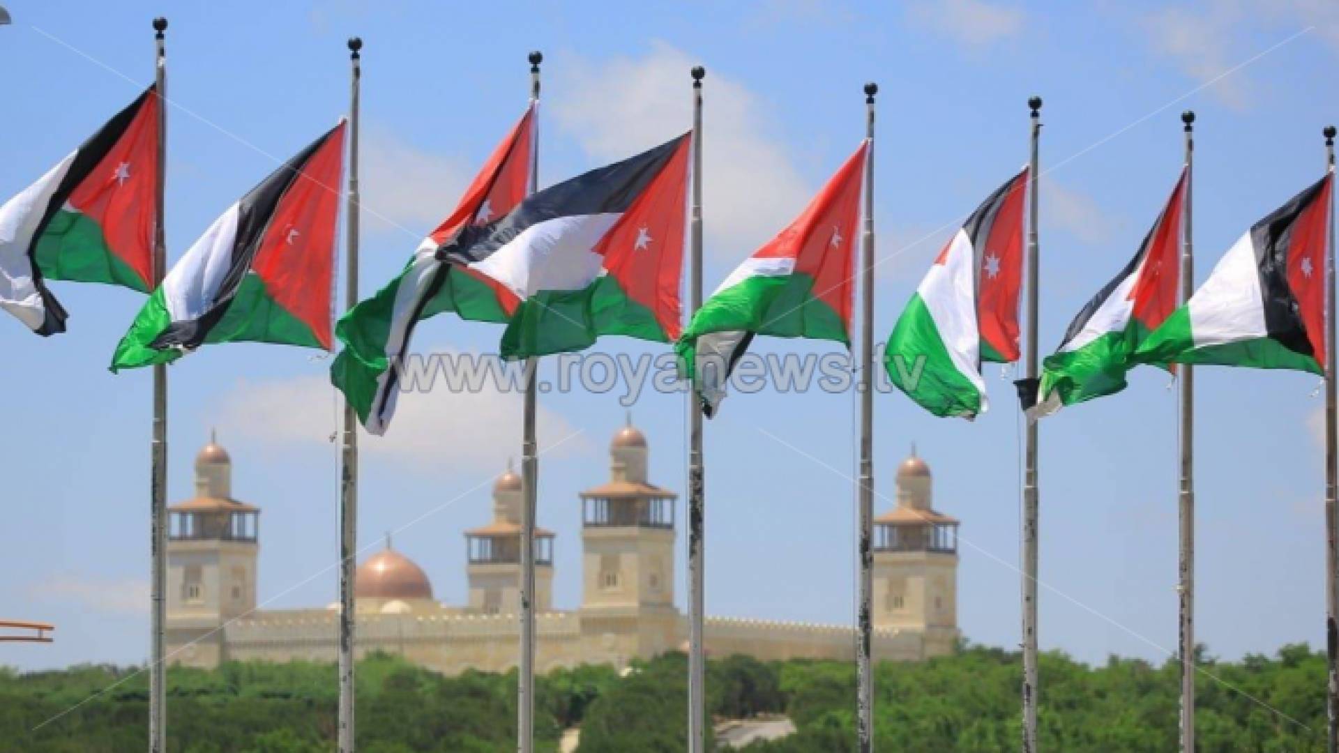 علم الأردن - ارشيفية