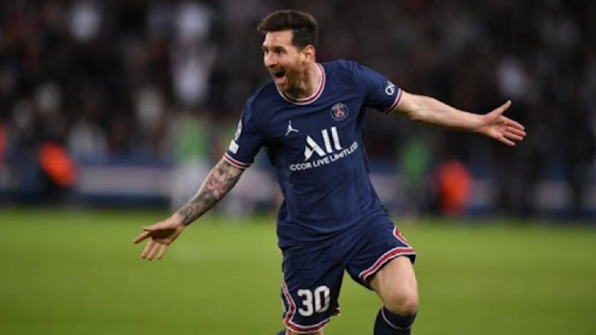 ميسي يسجل ضد السيتي أول أهدافه مع باريس سان جيرمان