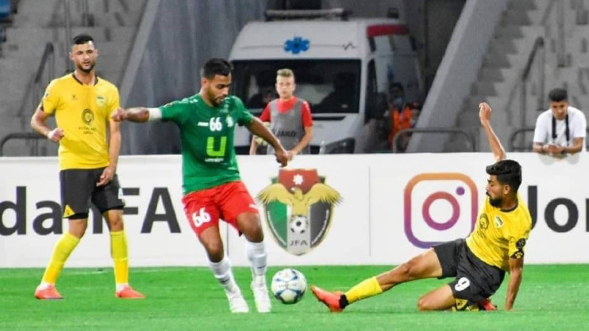 الحسين اربد يفرض التعادل على الوحدات ويمنح الرمثا فرصة ذهبية للابتعاد بالصدارة