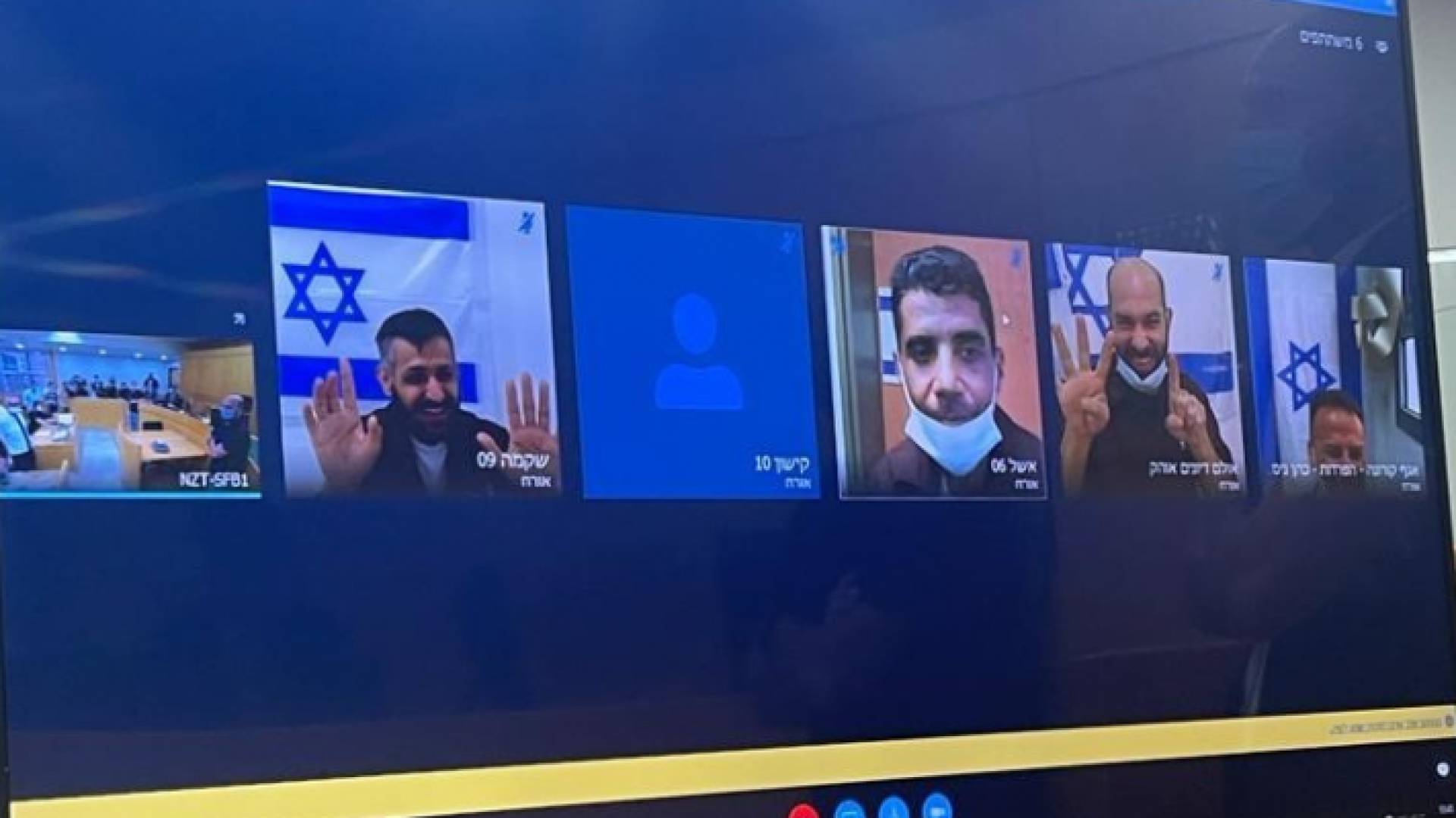 تقديم لوائح اتهام ضد أسرى جلبوع الستة