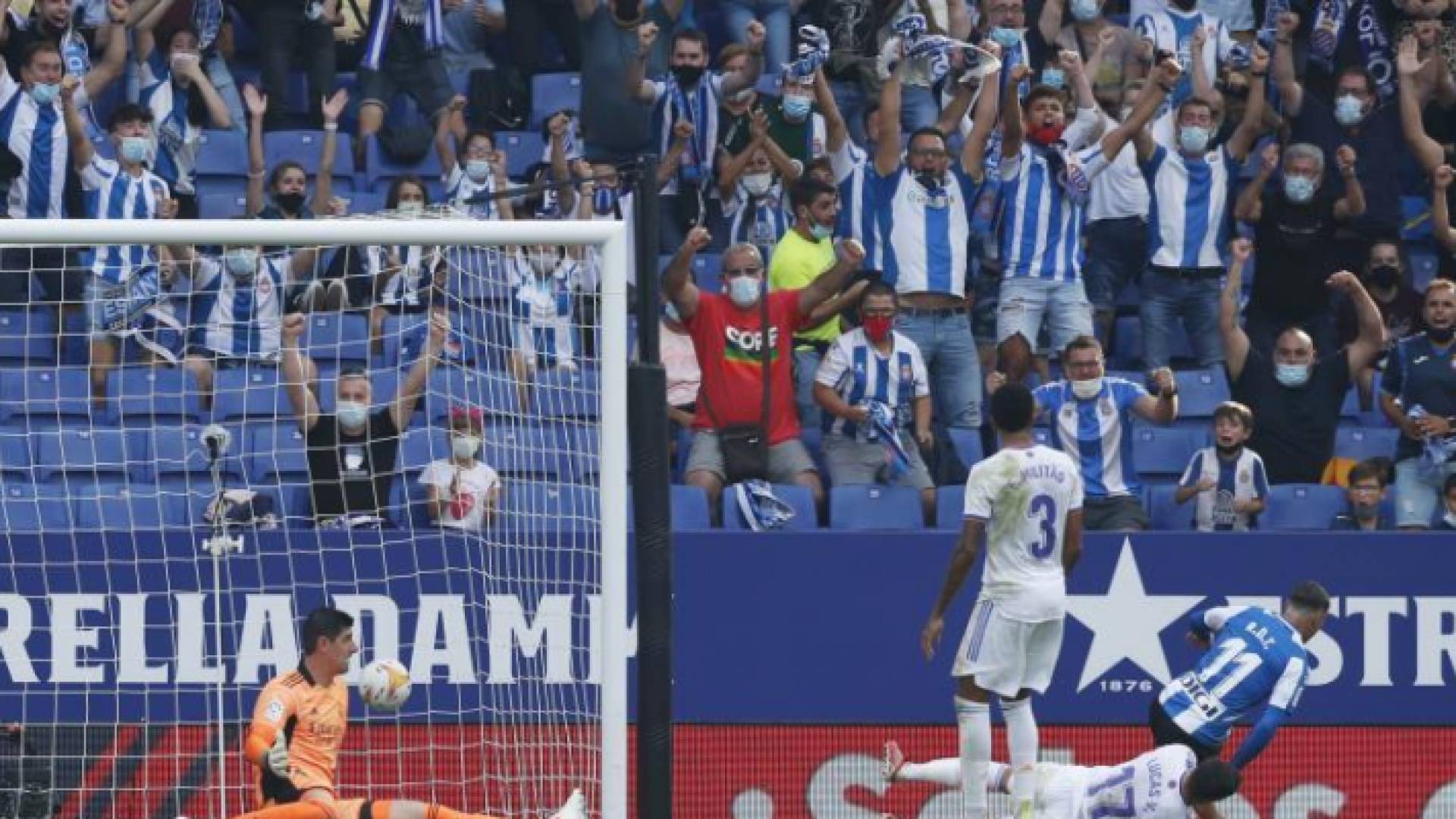 ريال مدريد يسقط بثنائية أمام إسبانيول