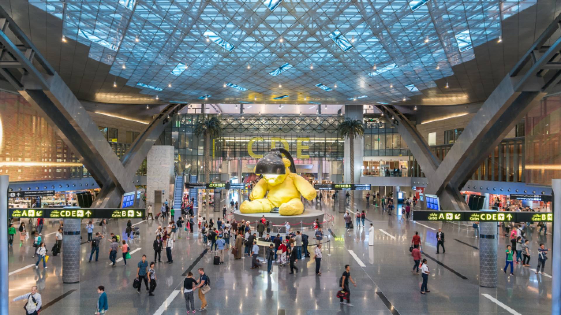 مطار حمد الدولي في الدوحة