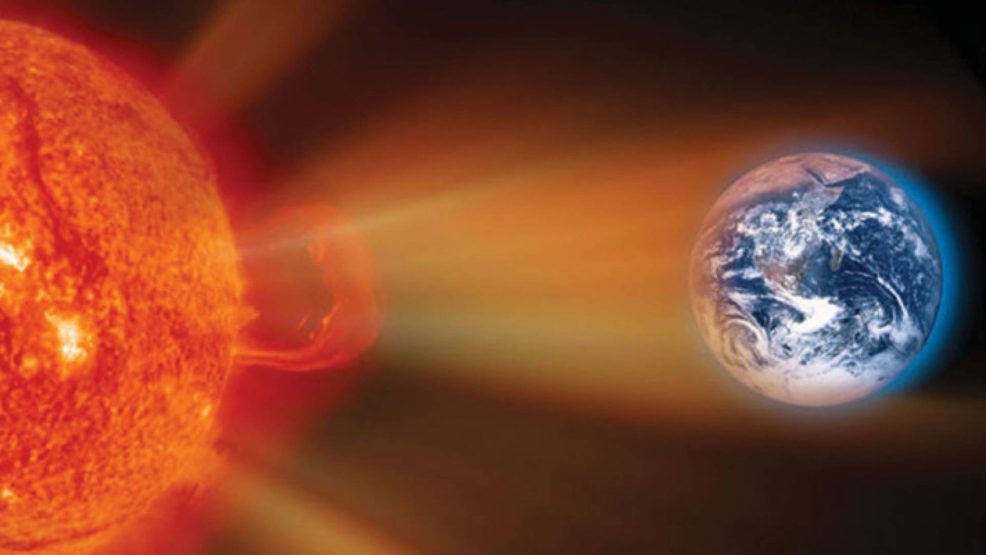 الشمس والأرض