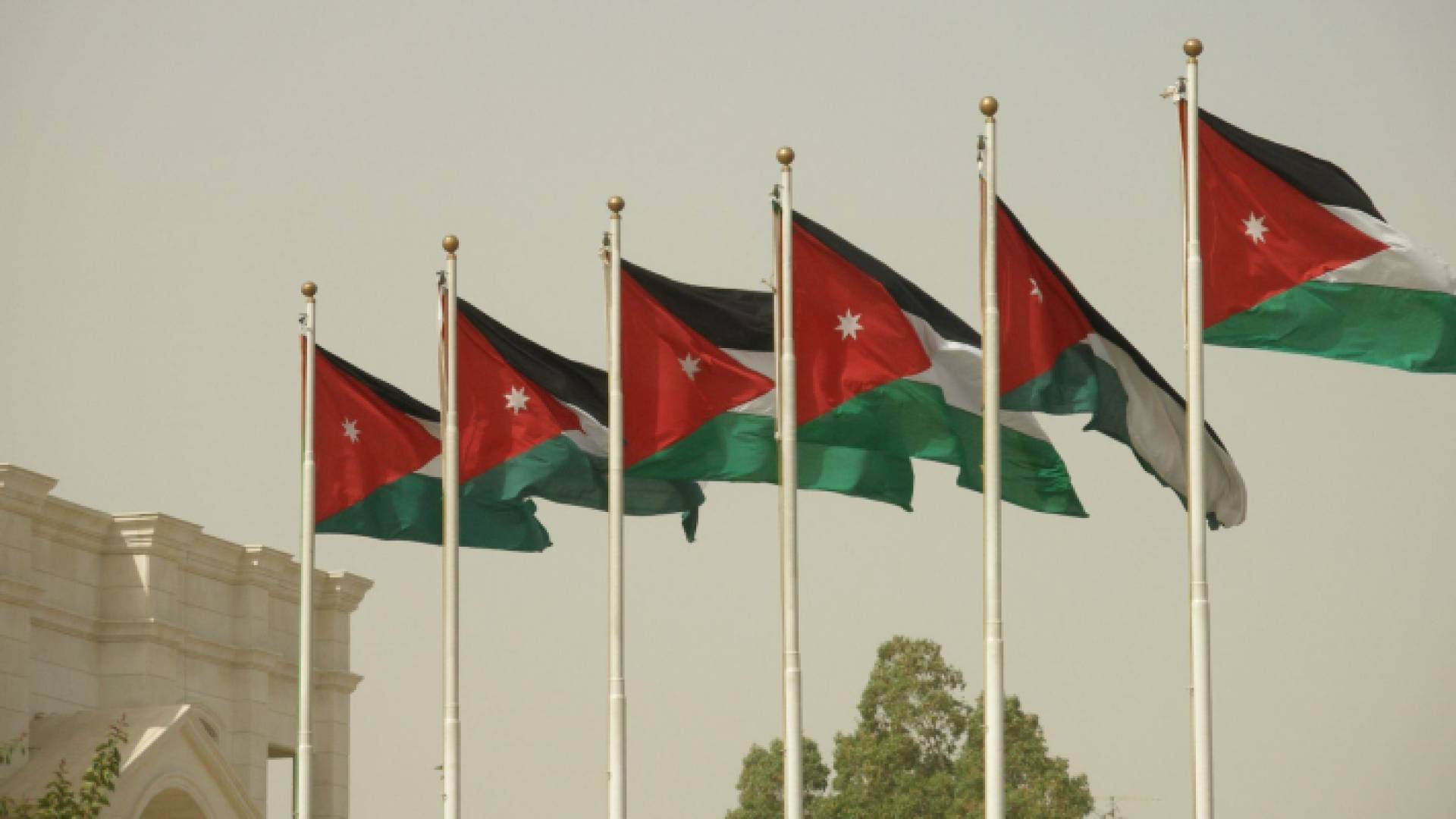 علم الأردن - ارشيفية