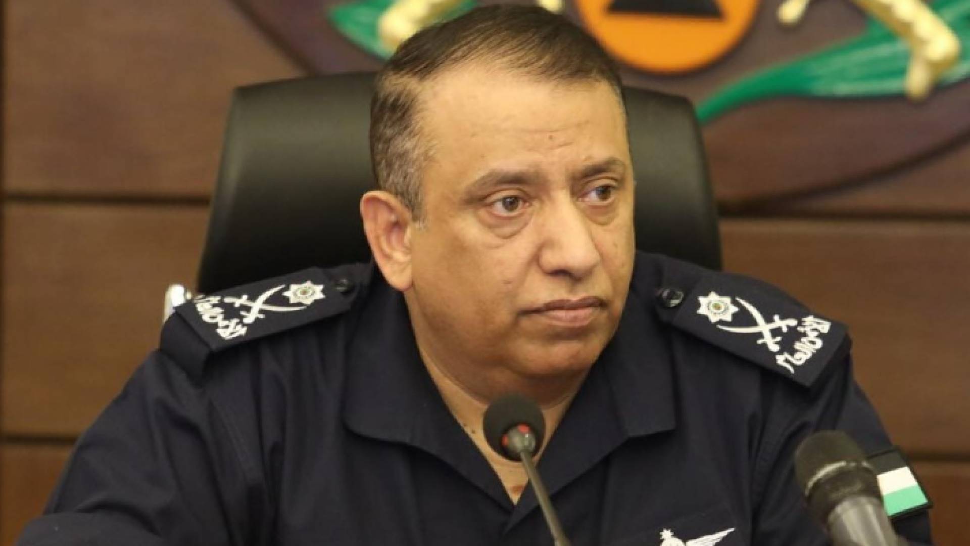 مدير الأمن العام اللواء الركن حسين الحواتمة