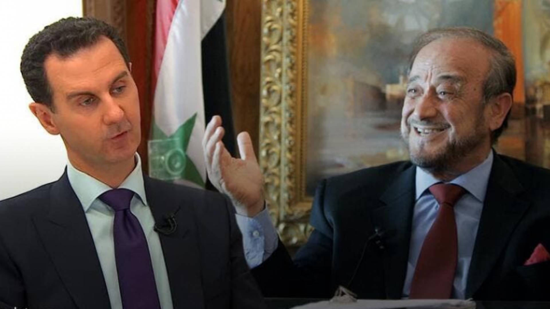 بشار الأسد ورفعت الأسد