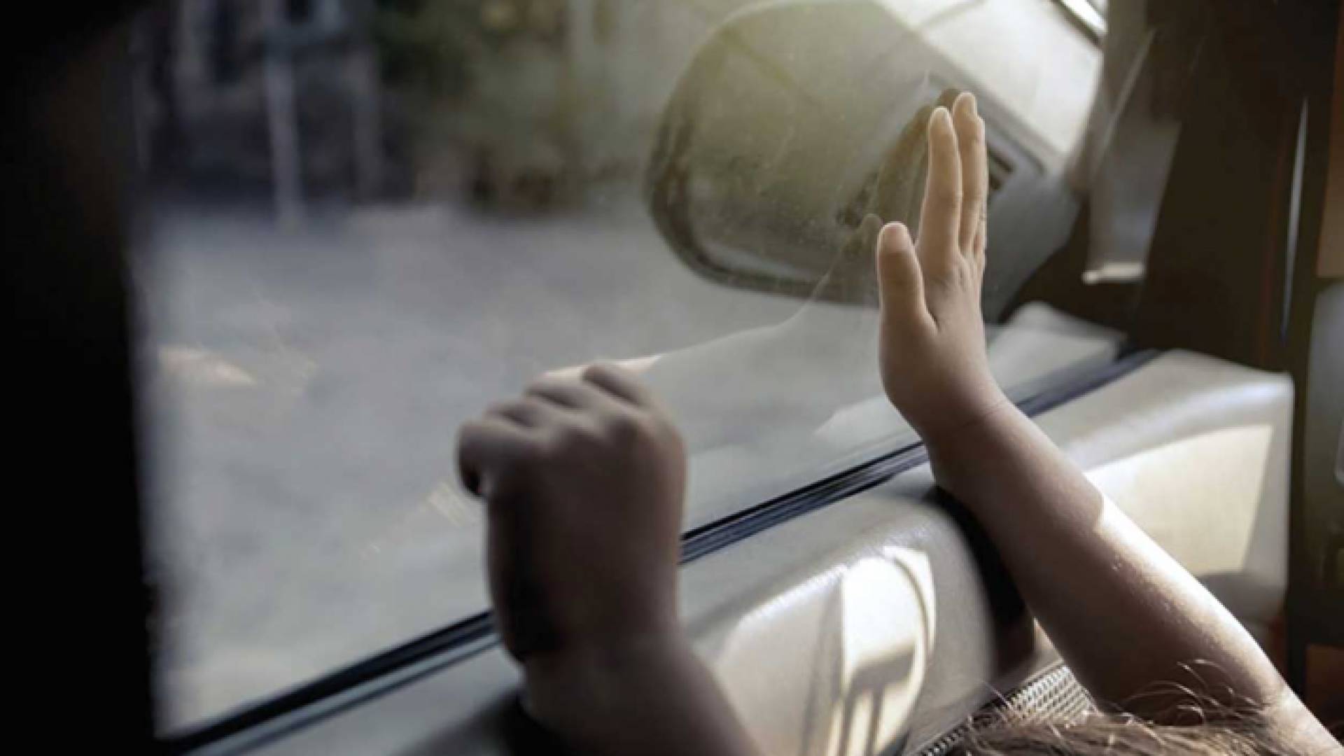 طفل داخل مركبة