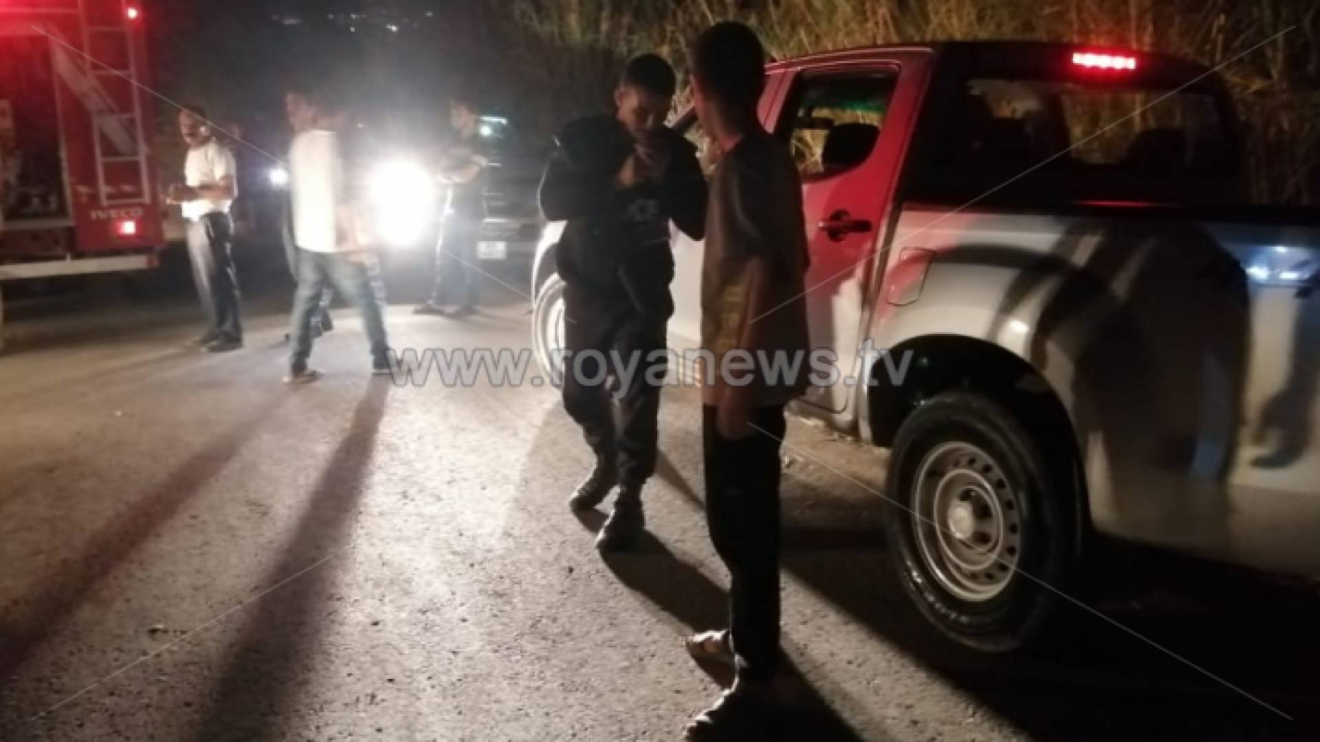 انتشال طفل من بئر ارتوازية في منطقة الكفرين