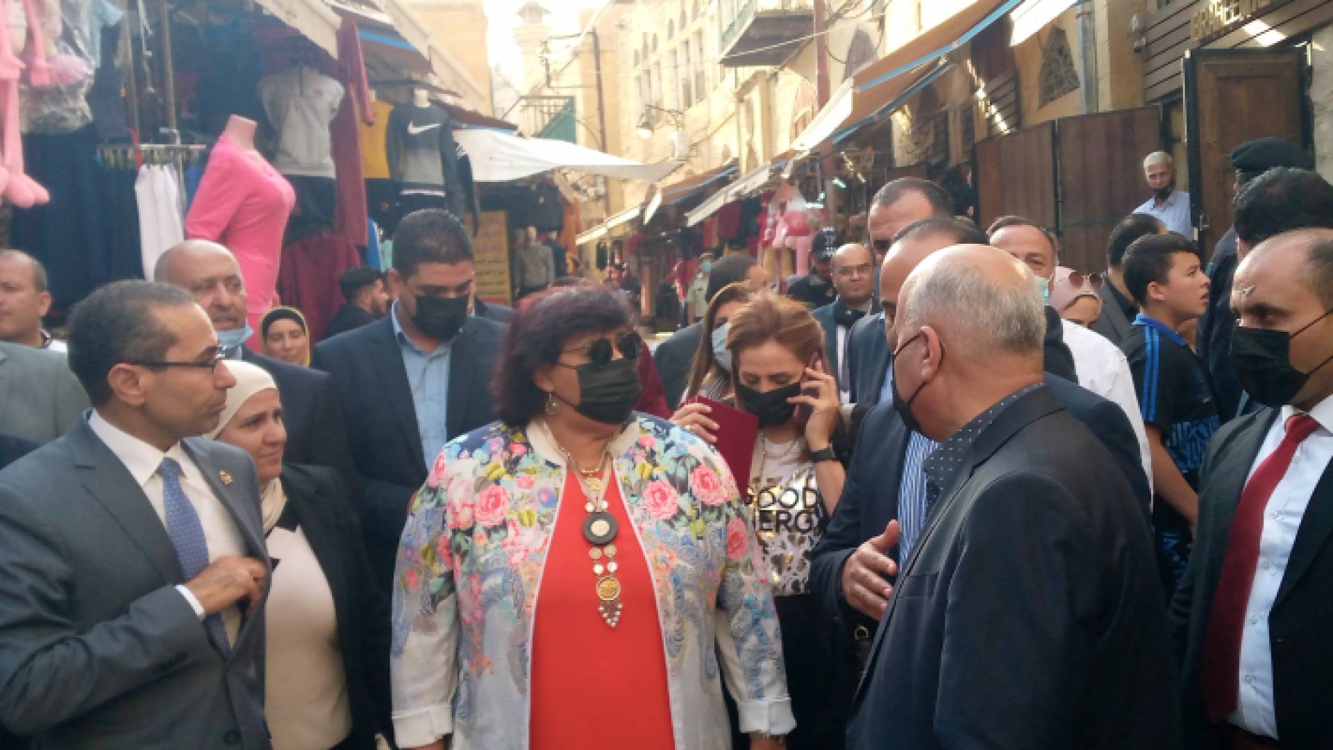 جانب من الزيارة