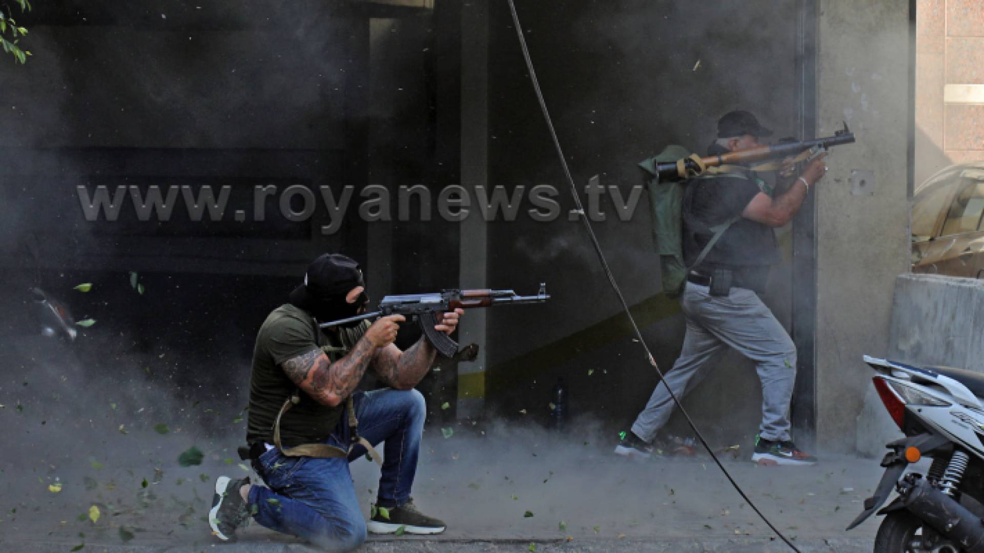 من الأحداث في بيروت اليوم الخميس