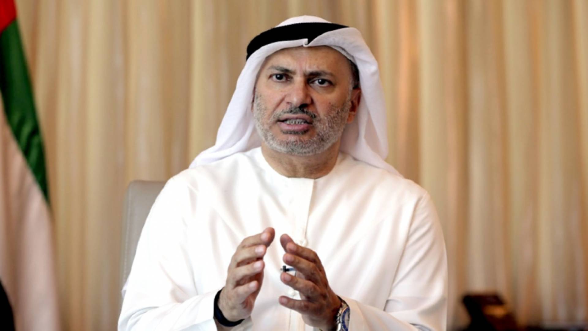 انور قرقاش المستشار الدبلوماسي لرئيس الامارات