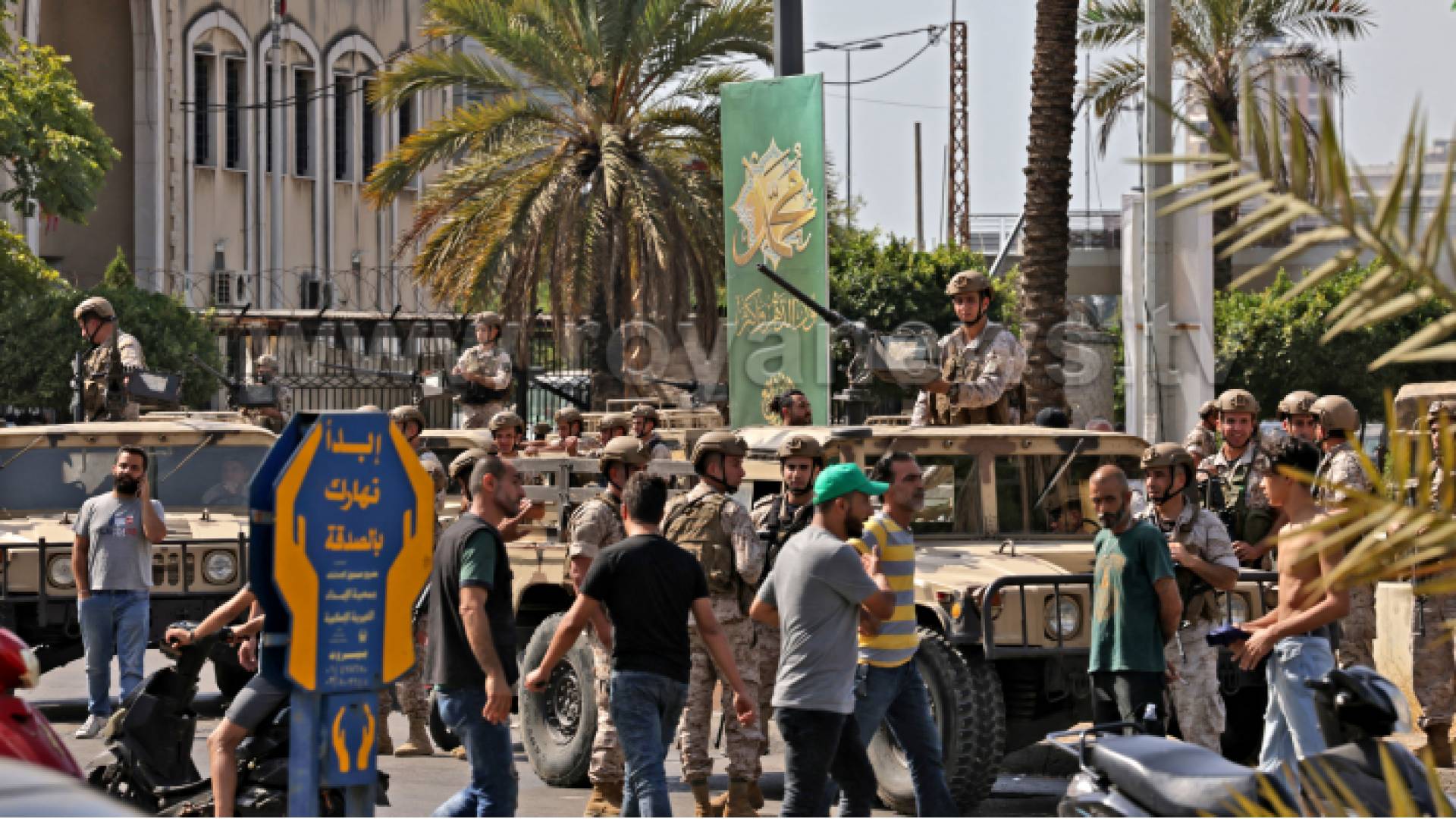 عناصر من الجيش اللبناني