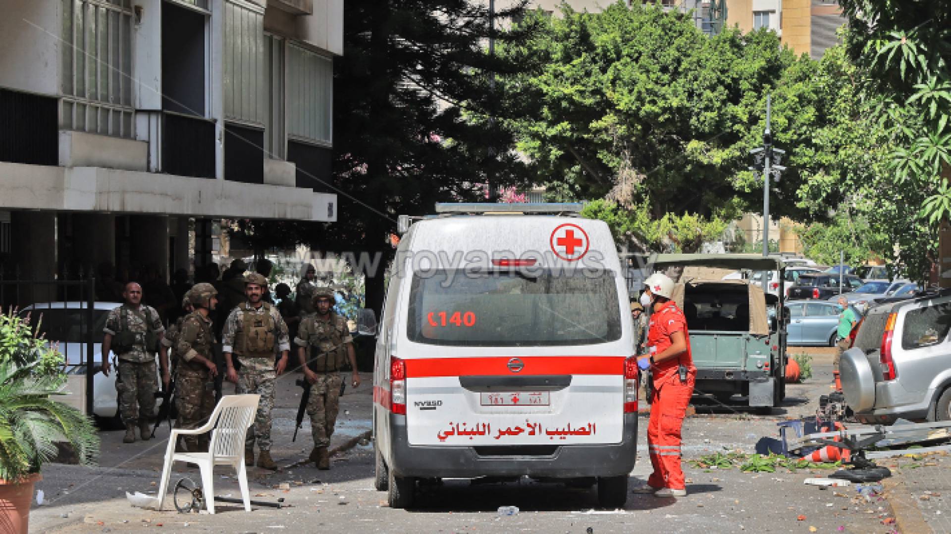 إصابات خطرة بإطلاق النار في بيروت خلال تظاهرة لحزب الله وحركة أمل