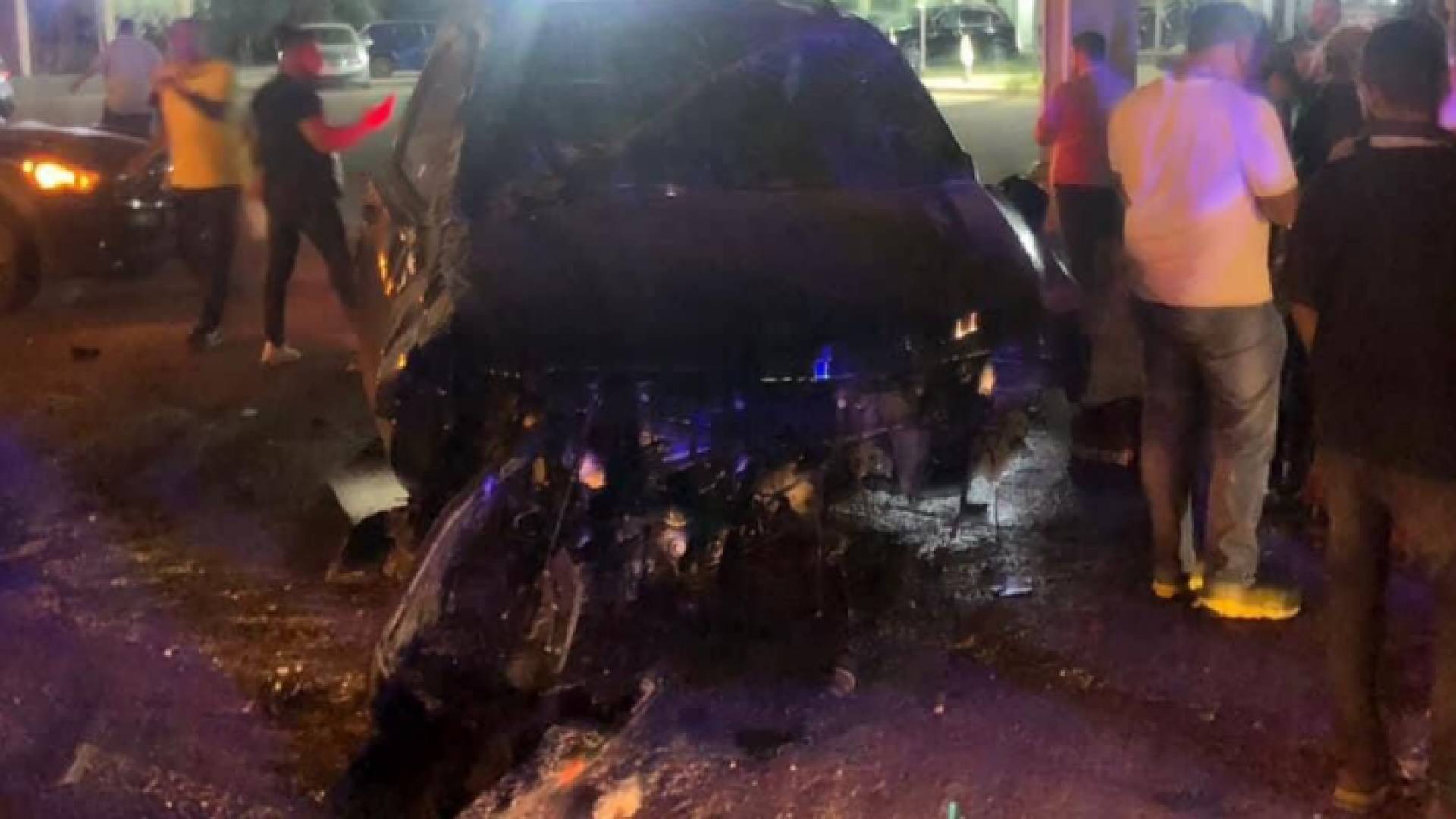 الفنان اللبناني وائل كفوري يتعرض لحادث سير مروع