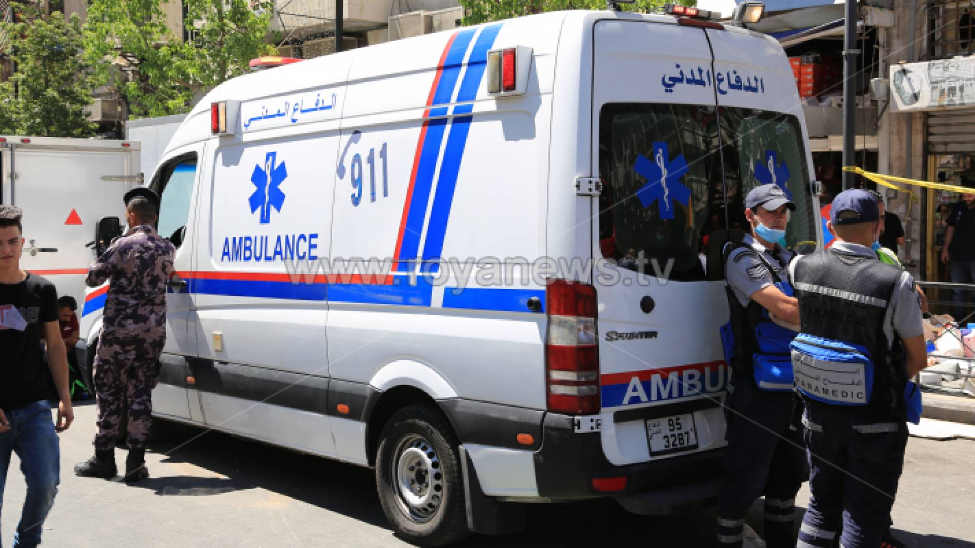 كوادر الدفاع المدني - ارشيفية