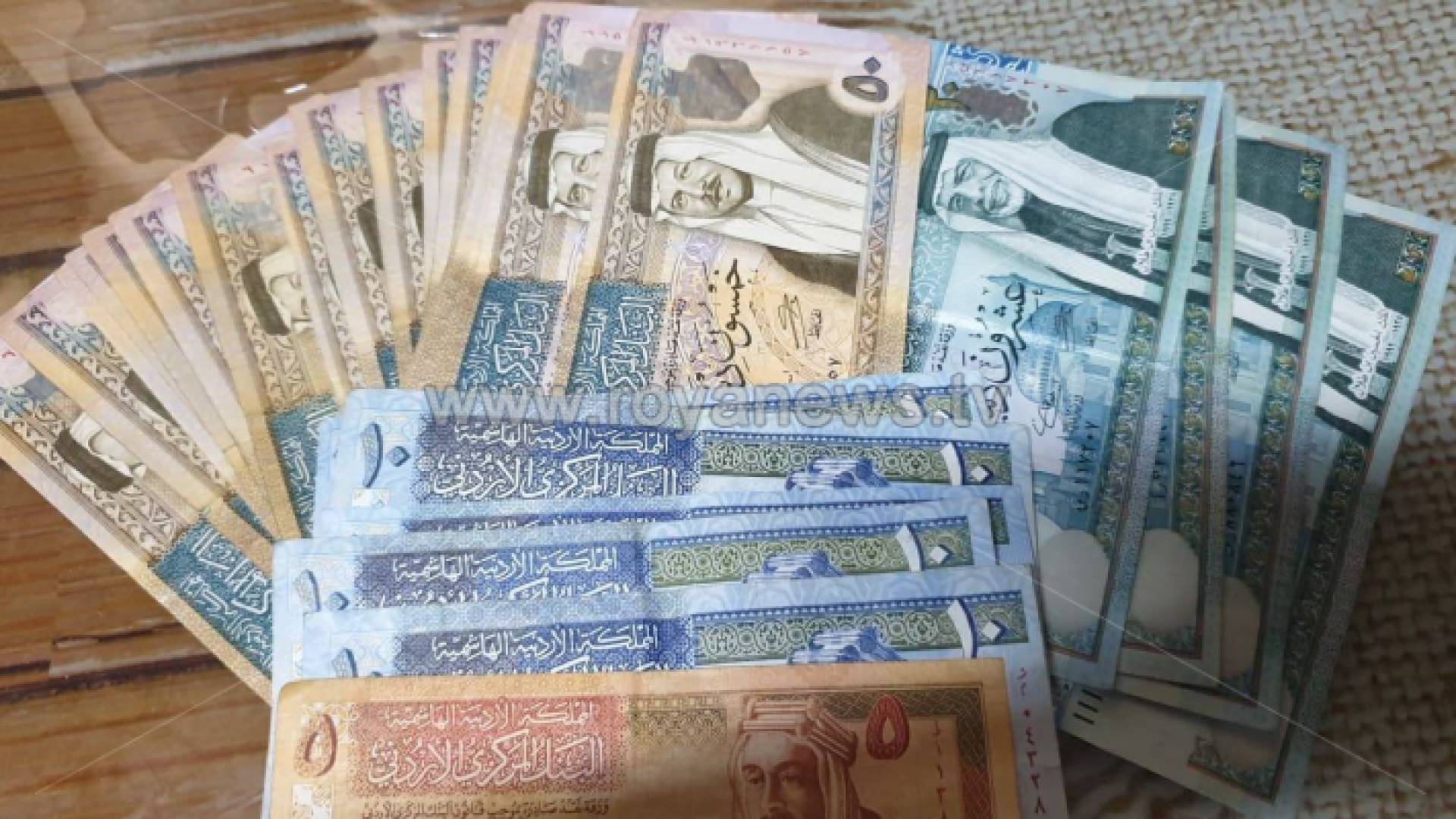 العملة الورقية الأردنية