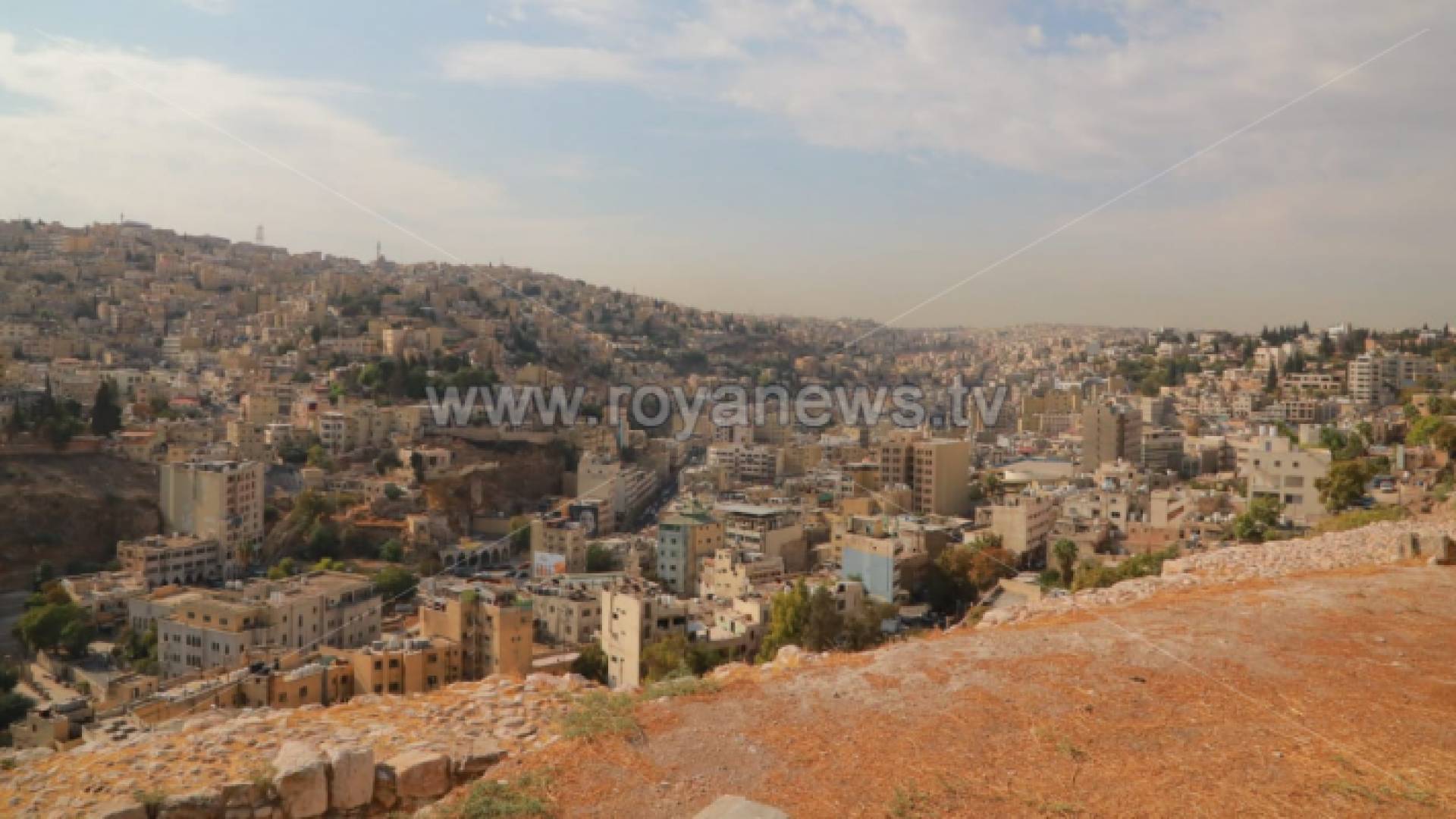 صورة عامة من العاصمة عمان - ارشيفية