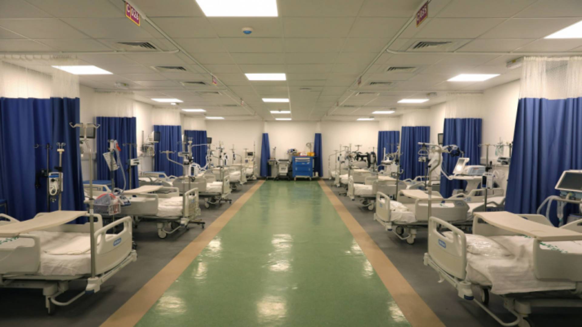 مستشفى عمان الميداني المخصص لمرضى كورونا